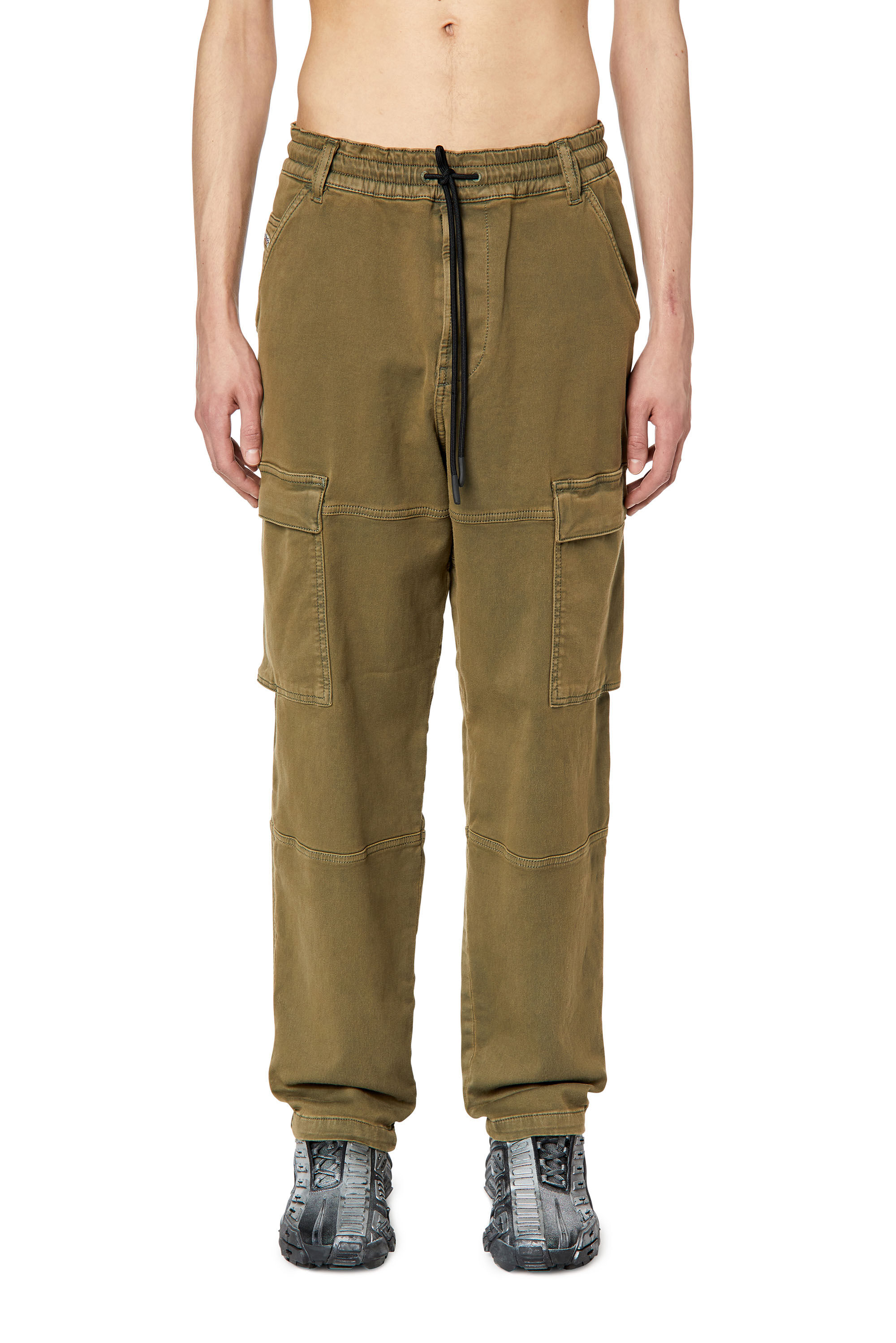 Diesel - Tapered Krooley JoggJeans® 068DY, Military Green - Image 3