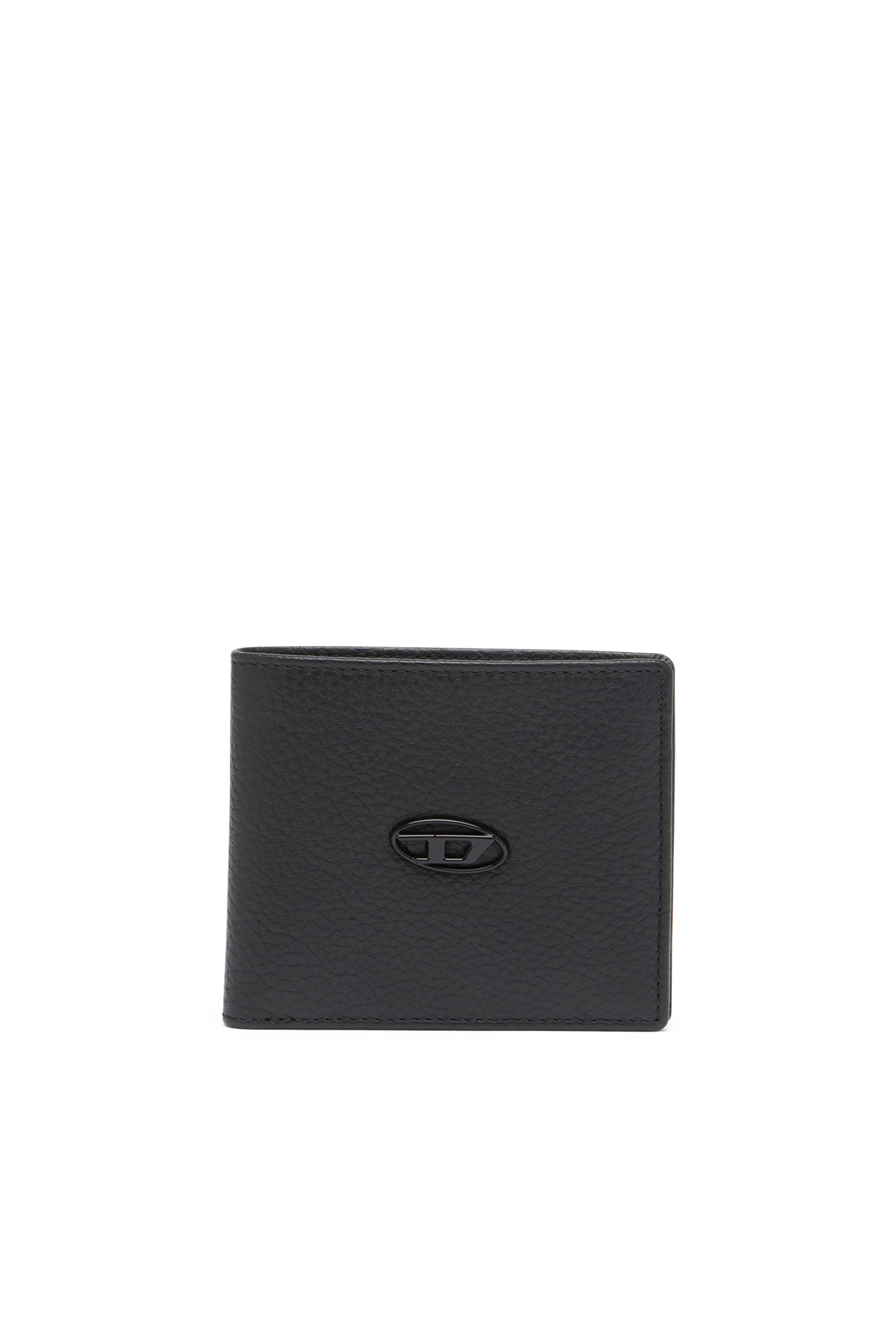 HIRESH S.II Man: Bi-fold wallet in grainy leather | Diesel