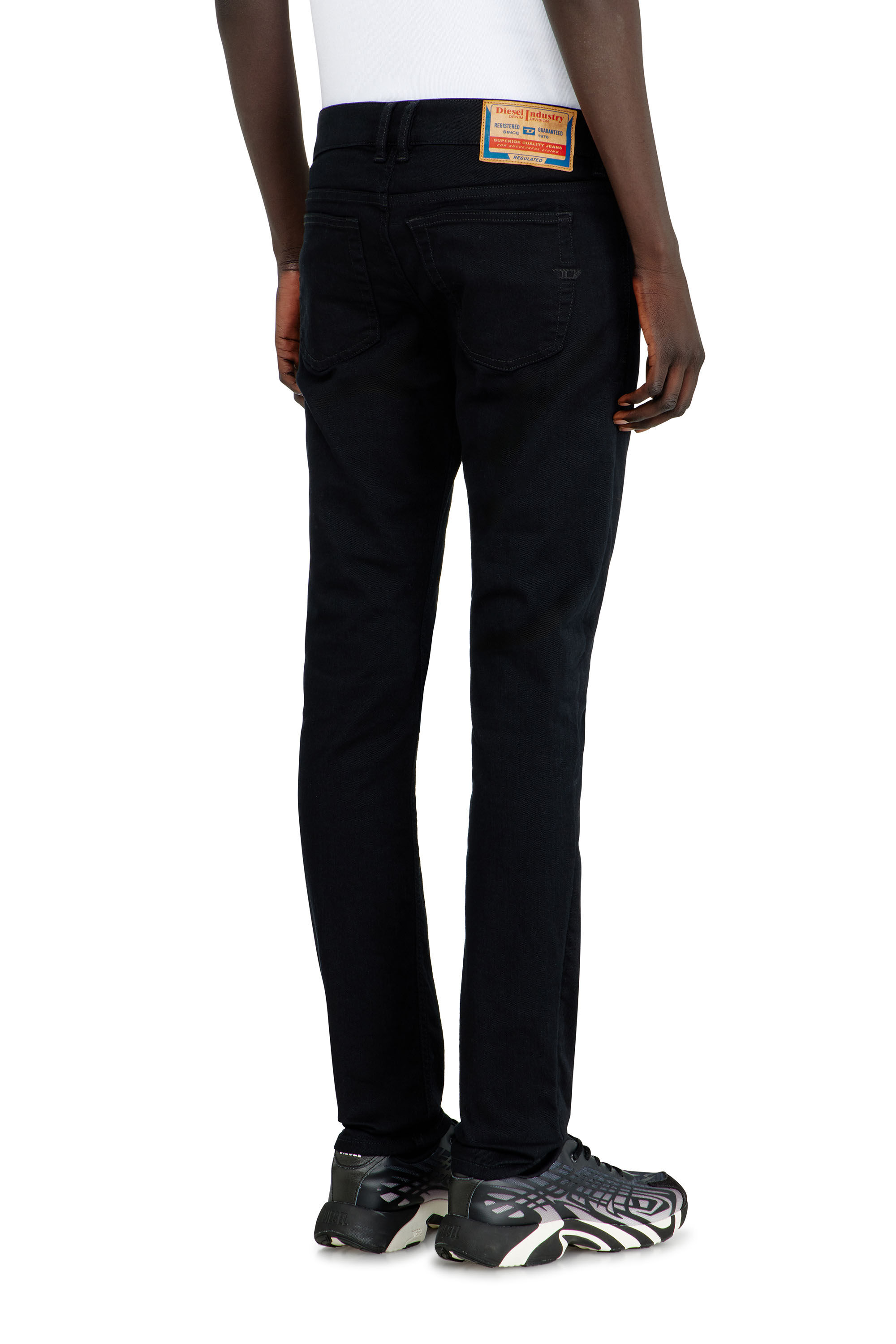 1979 SLEENKER Man: Skinny Jeans low waist | Black/Dark grey | Diesel