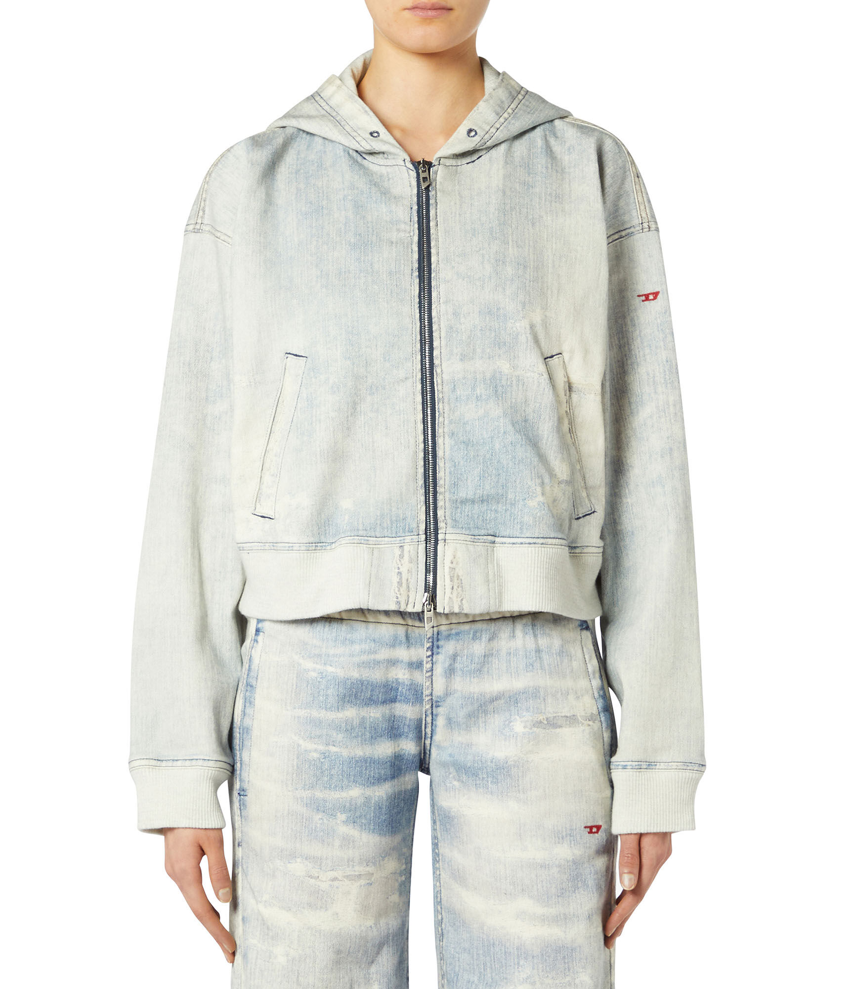 DE-GIRI-CROP JOGG, Light Blue