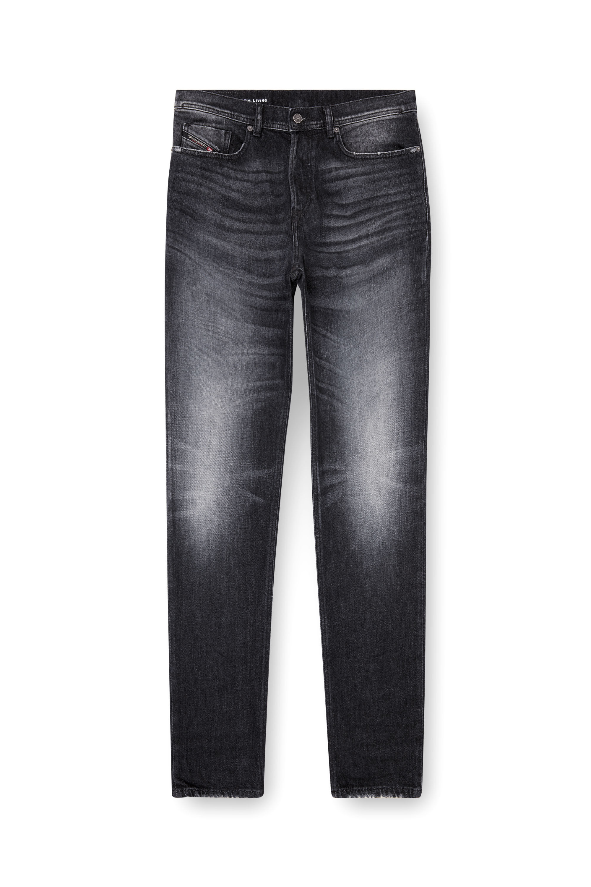 Diesel - Man's Regular Jeans 2023 D-Finitive 09L50, Black/Dark grey - 2