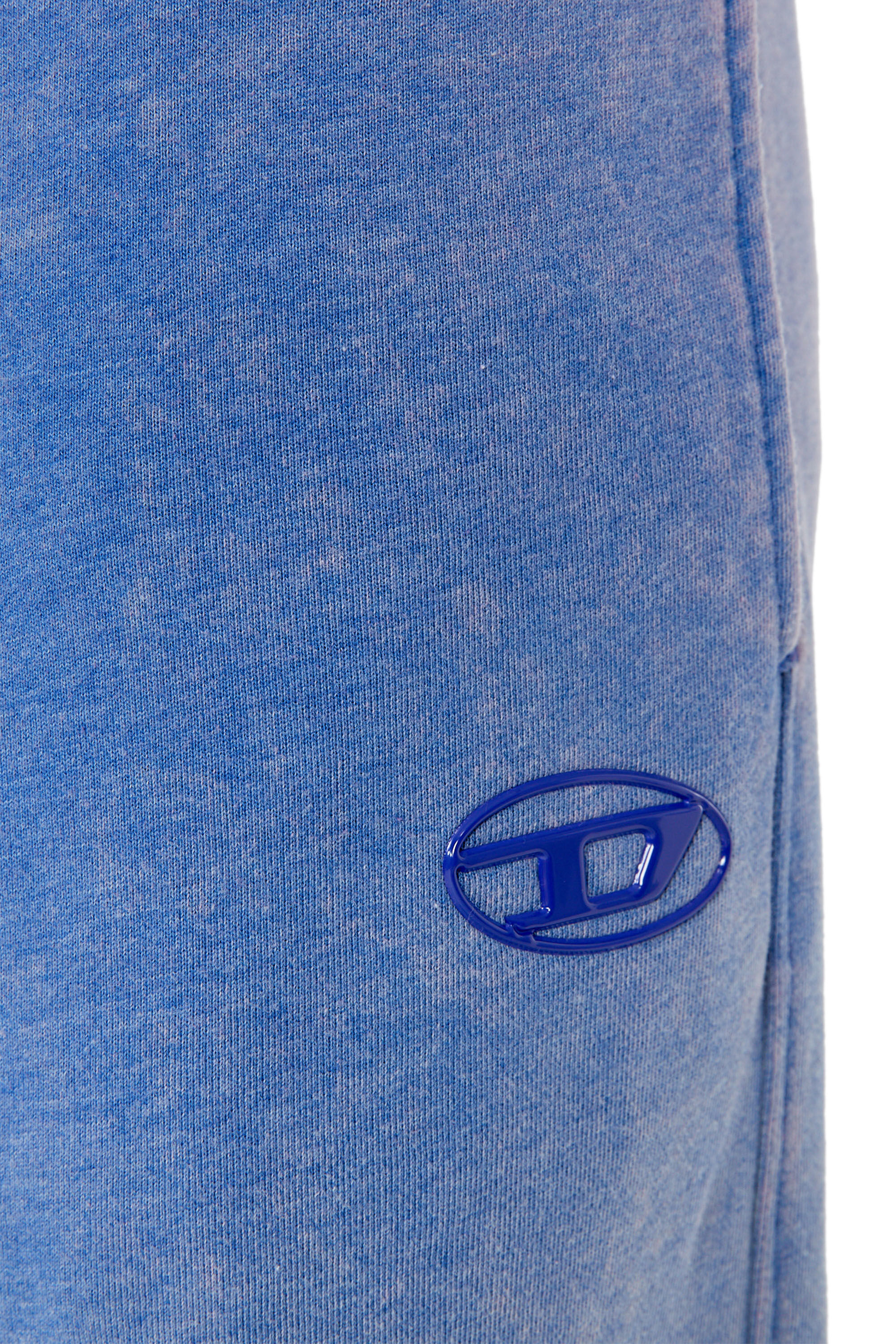 Diesel - P-MARKY, Man's Track pants with whitened treatment in Light Blue - 5