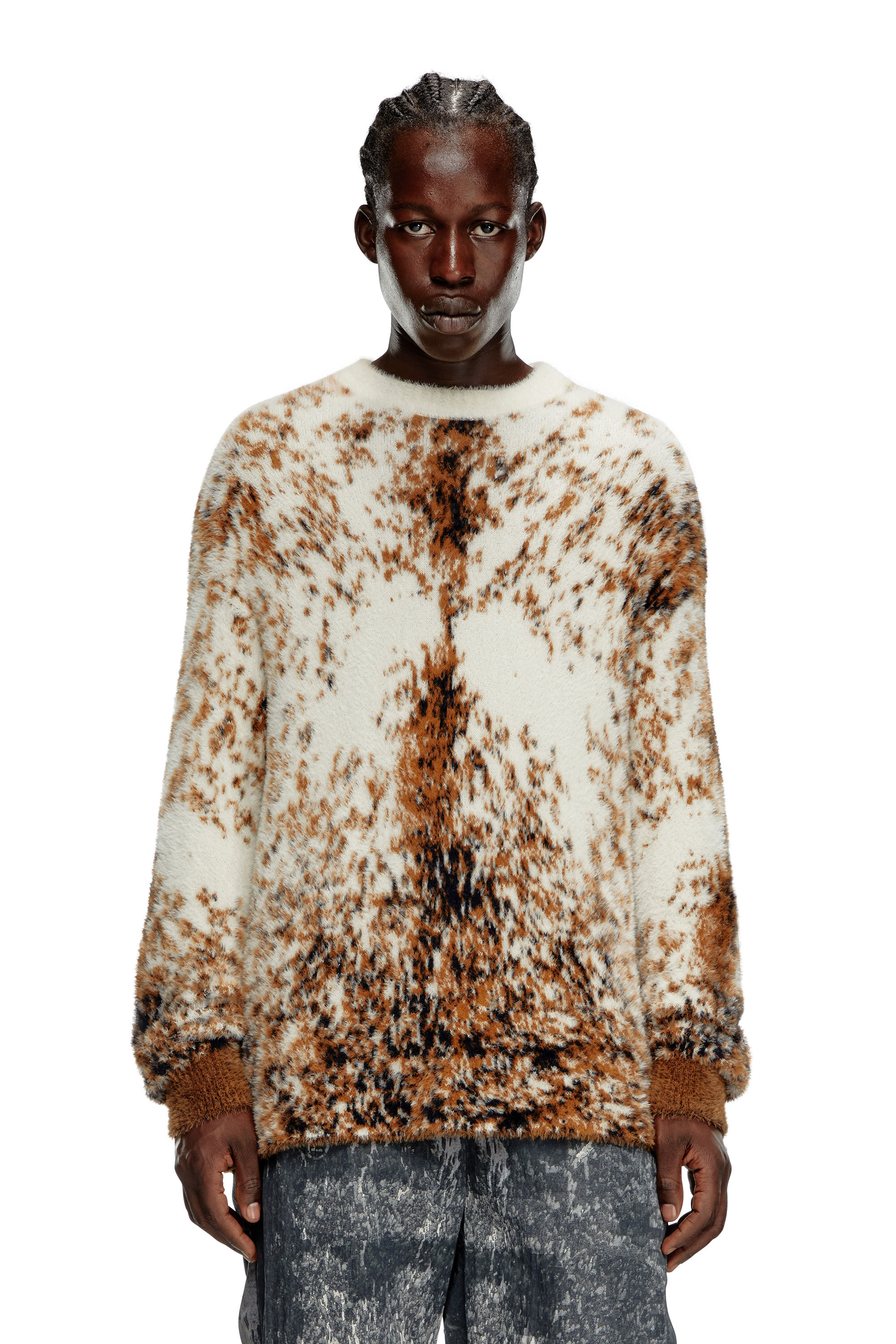 Long fluffy jumper discount