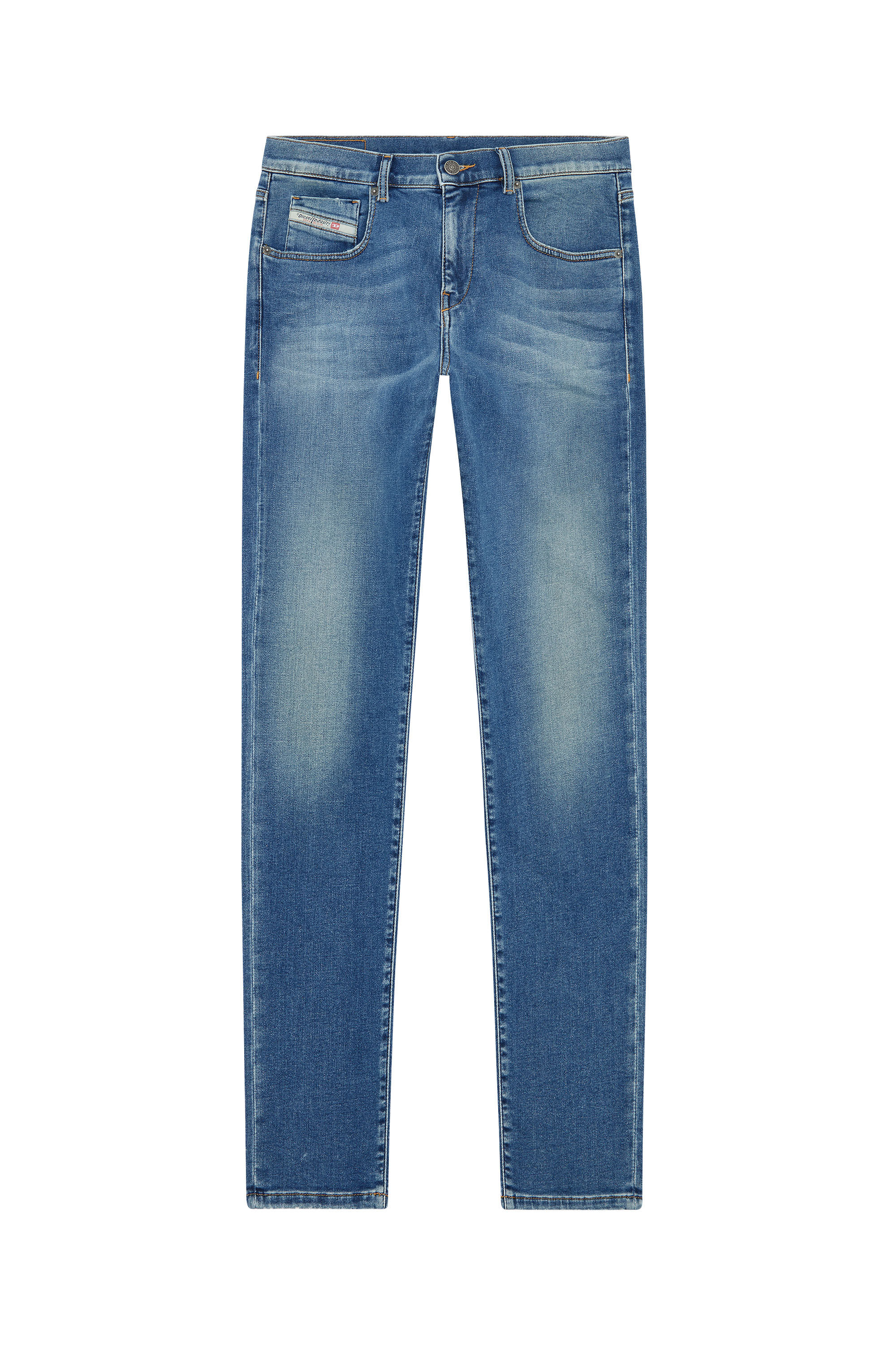 Diesel - Man's Slim 2060 D-Strukt Joggjeans® 068CX, Medium blue - 2