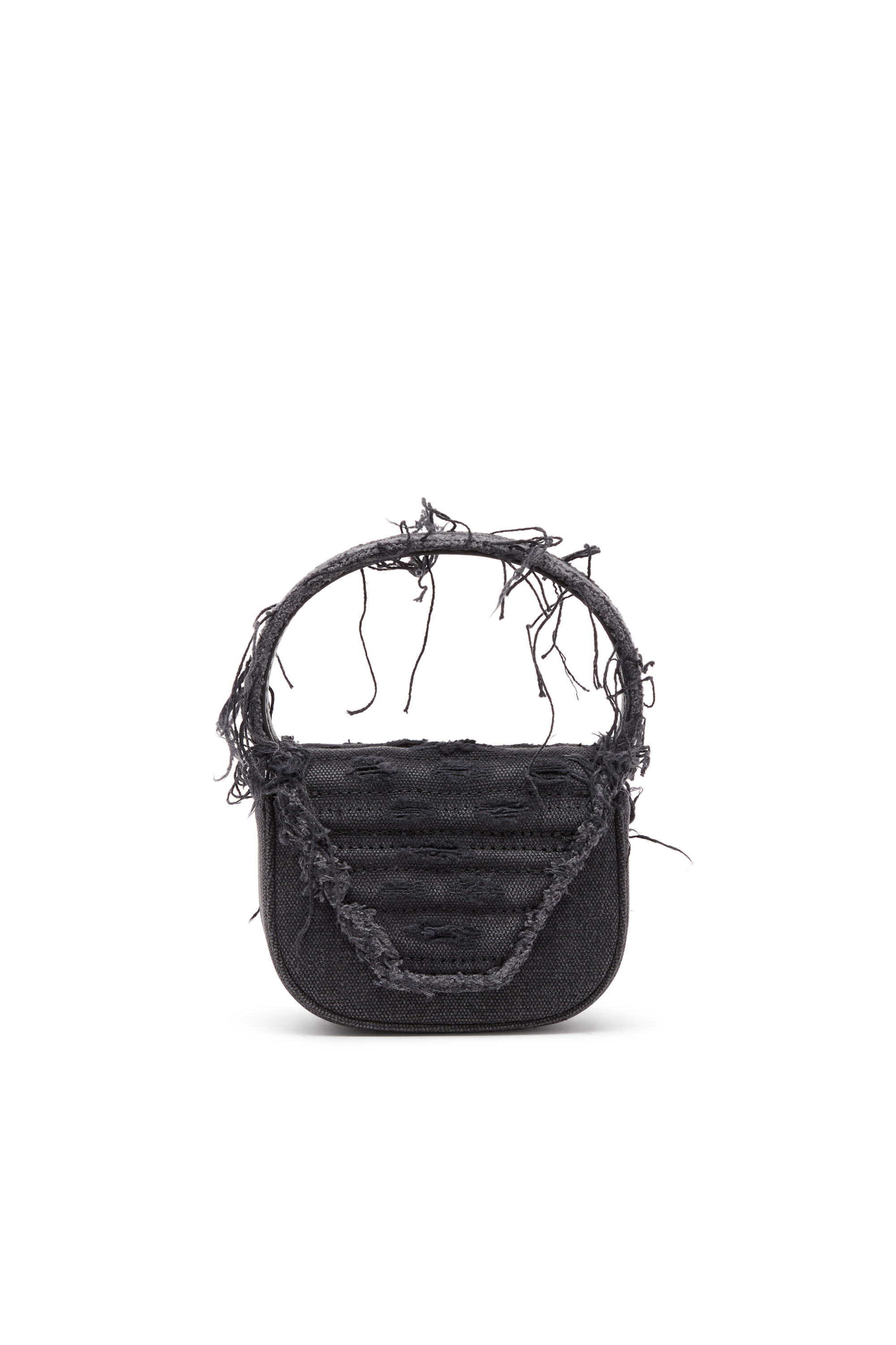 Women's 1DR XS-Iconic mini bag in canvas and leather | Black | Diesel