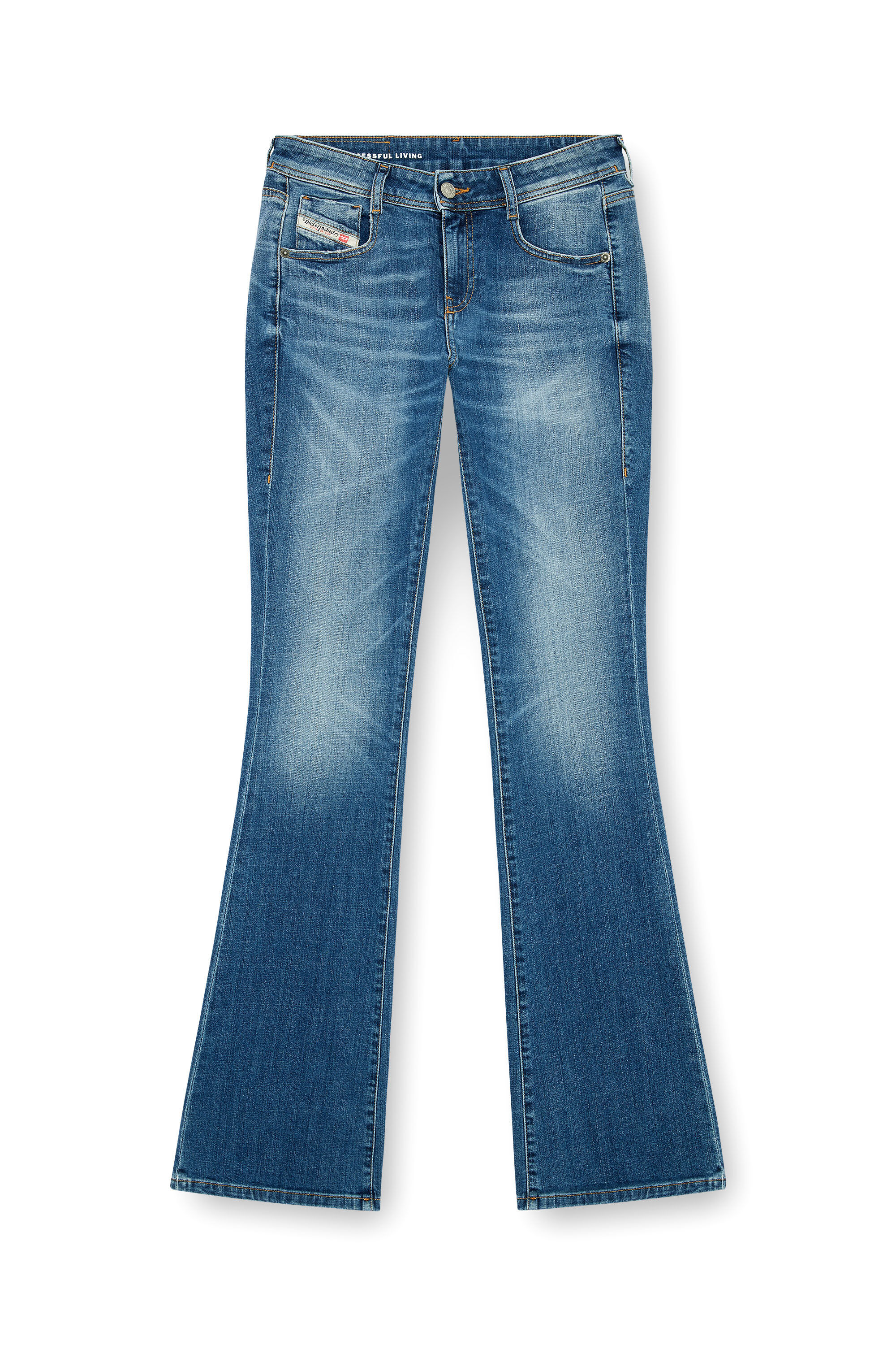 ✨️美品 Y2K DIESEL 1969 D-EBBEY FLARE DENIM Women's Bootcut Jeans | Medium blue | Diesel 1969 D-Ebbey
