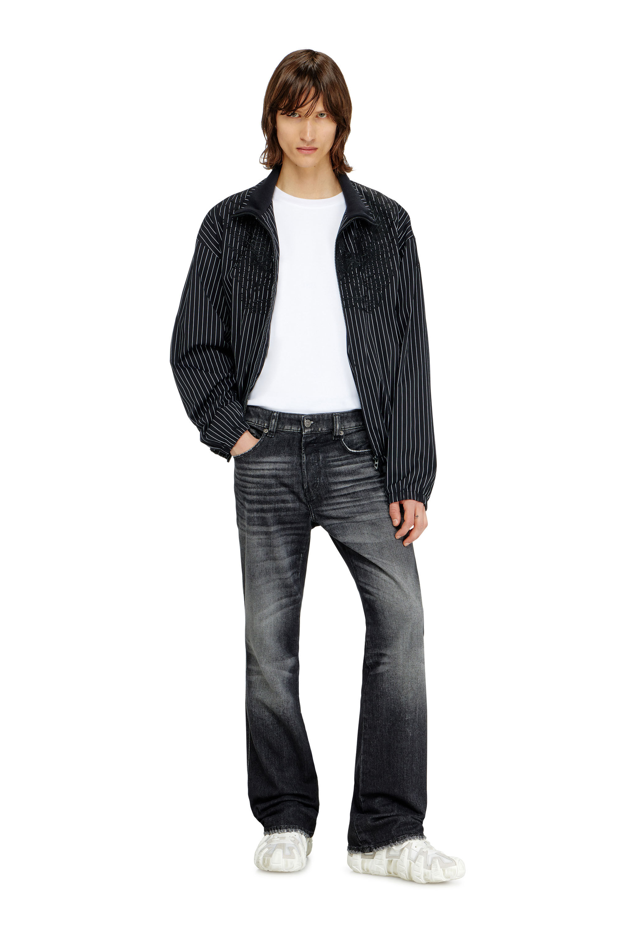 R様　DIESEL boots cut jeans Men's Bootcut Jeans | Black/Dark grey | Diesel 1998 D-Buck