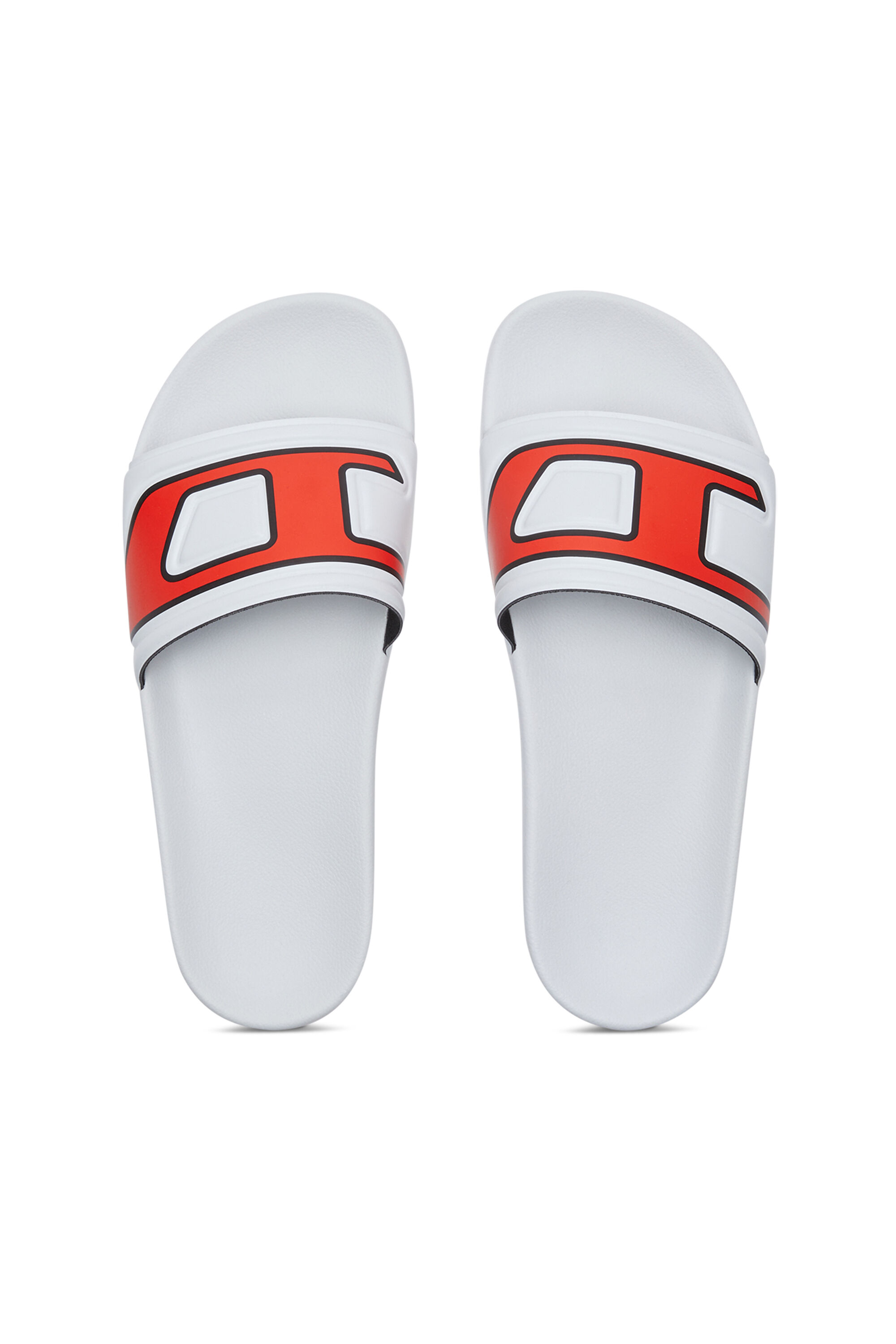 Diesel - SA-MAYEMI D, Man Sa-Mayemi-Pool slides with embedded D logo in Multicolor - Image 4