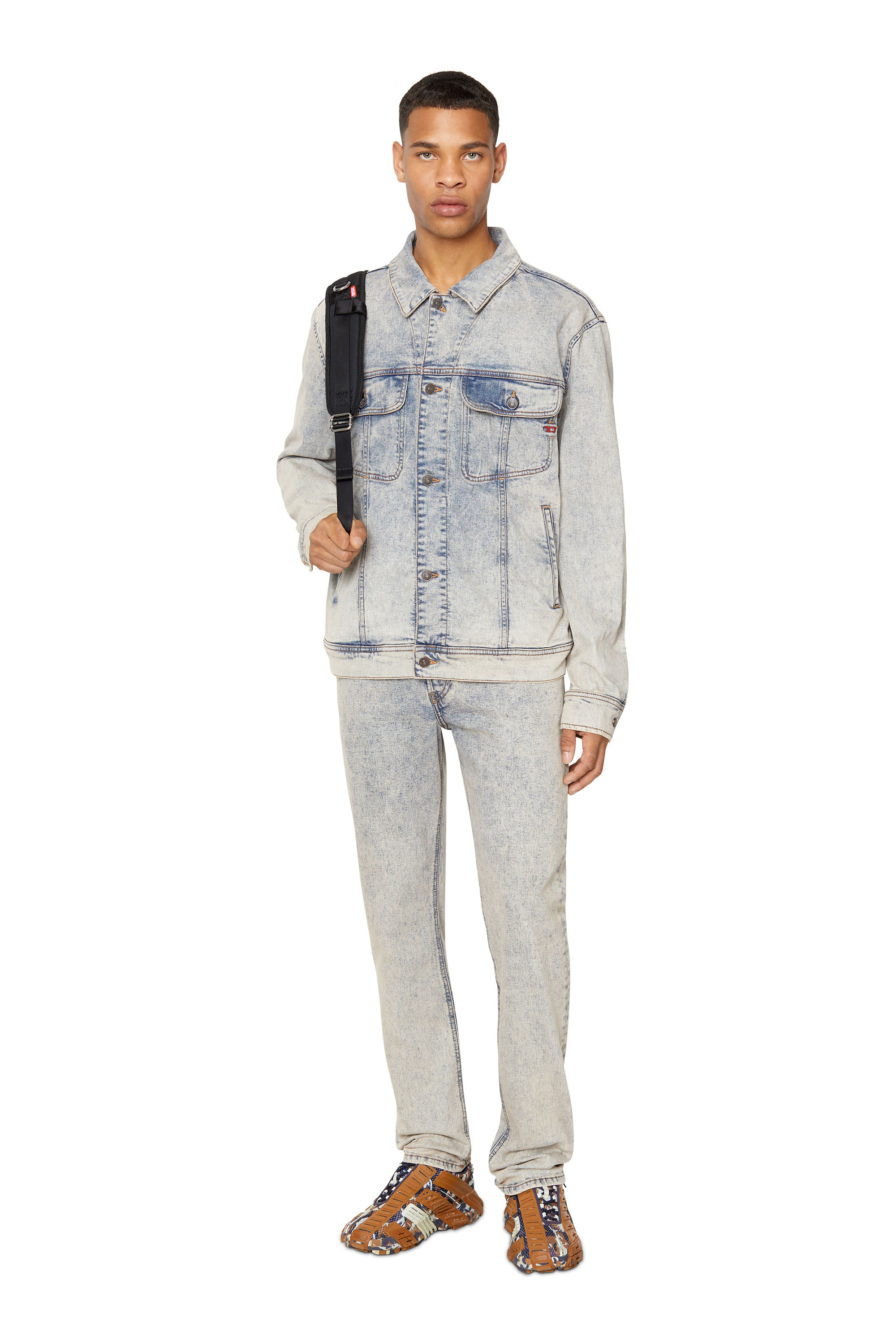 Diesel - 1995 D-Sark 09F12 Straight Jeans, Medium blue - Image 6
