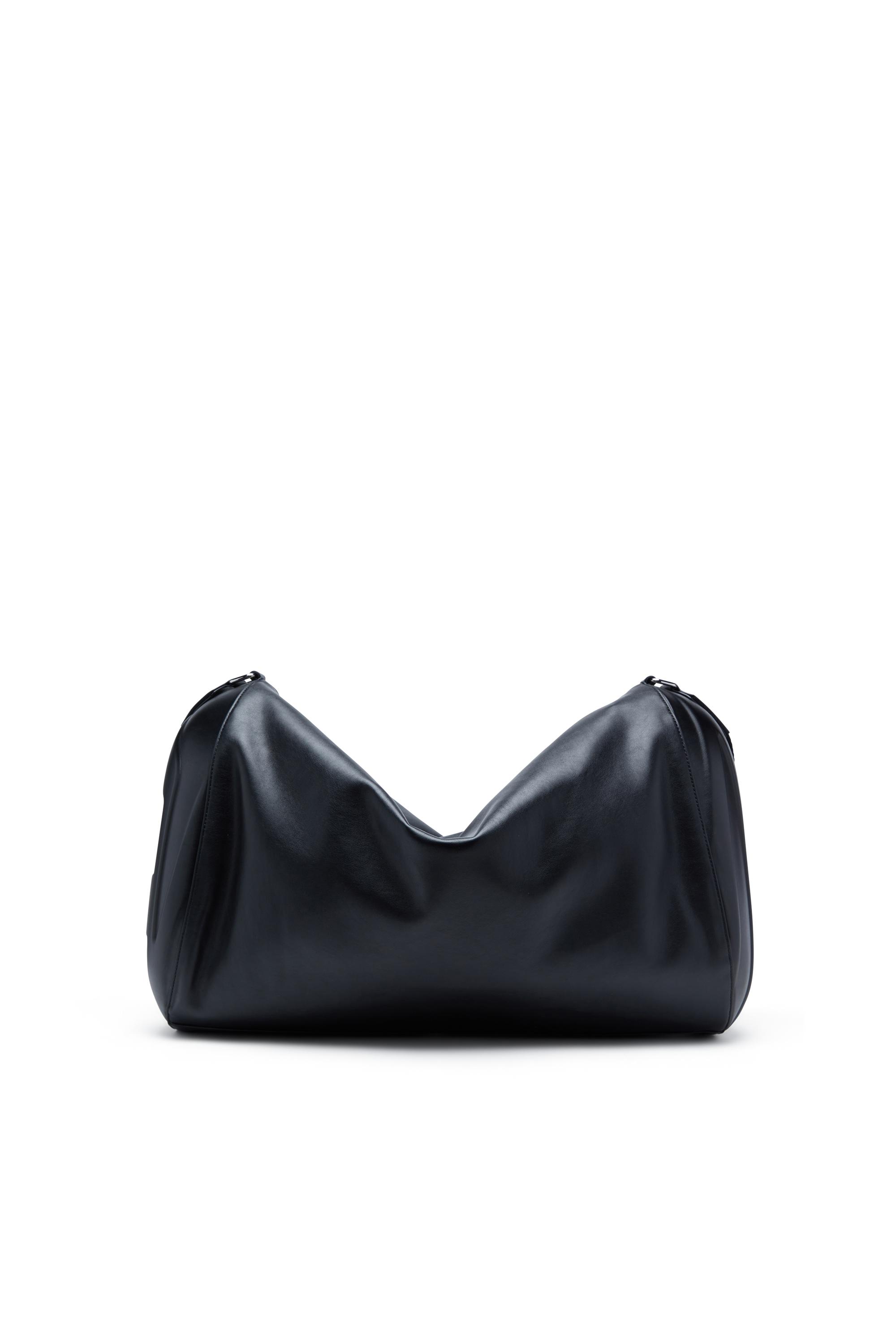 Diesel - LOAD-D DUFFLE X, Unisex's Load-D-Duffle bag with hard-shell logo sides in Black - 2