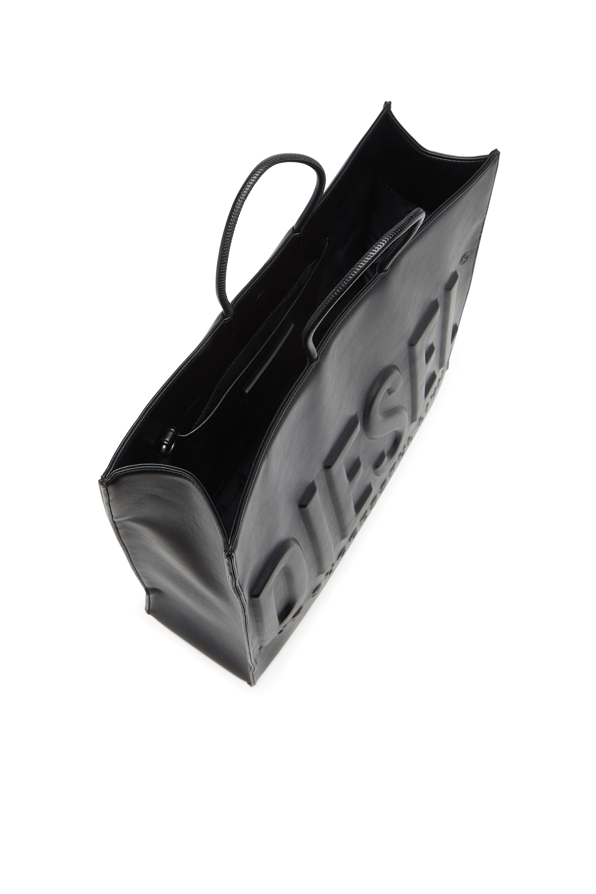 Diesel - DSL 3D SHOPPER EW X, Unisex's Dsl 3D-Shopping bag in soft PU with an embossed logo in null - 3