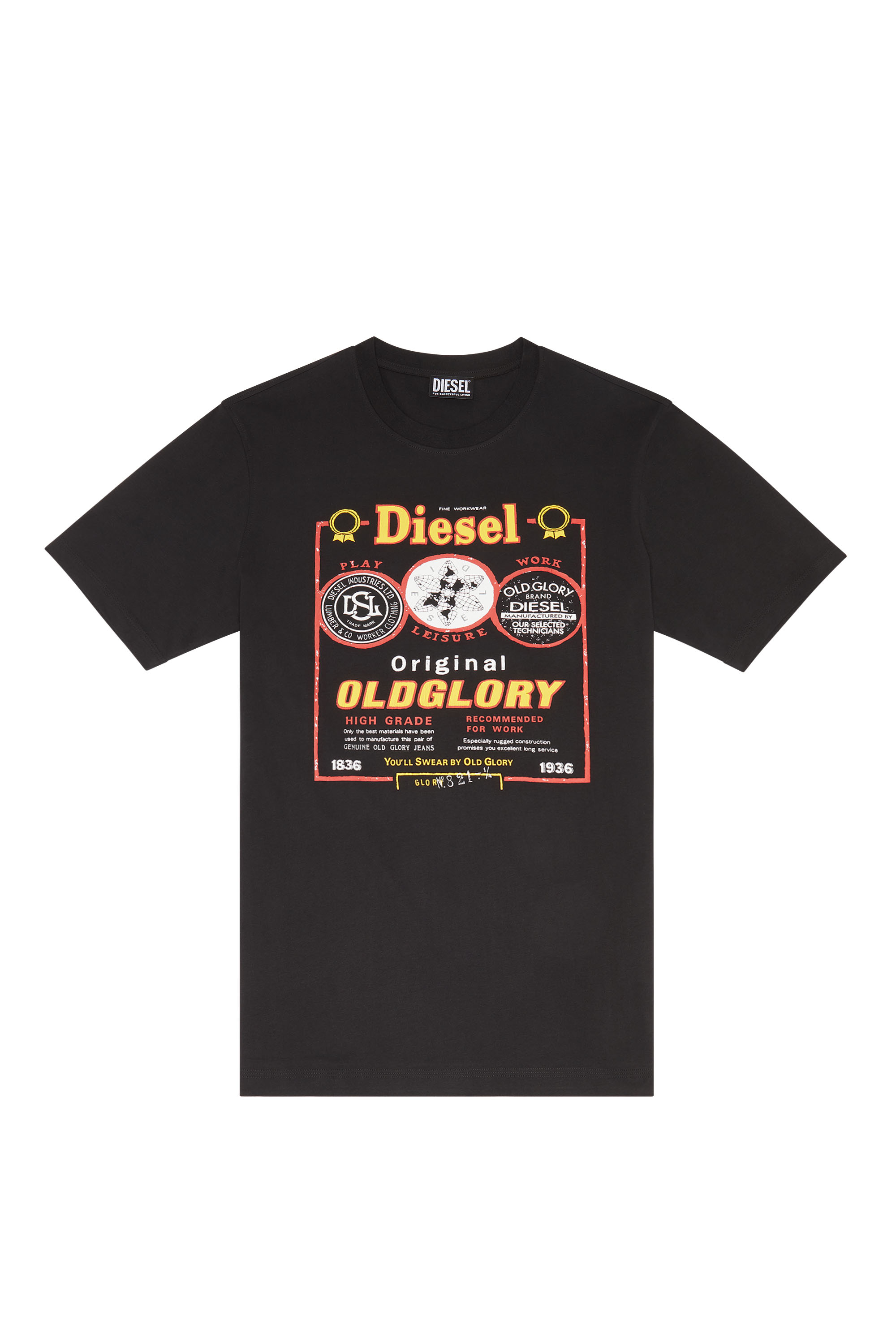 Diesel - T-JUST-E36, Black - Image 1