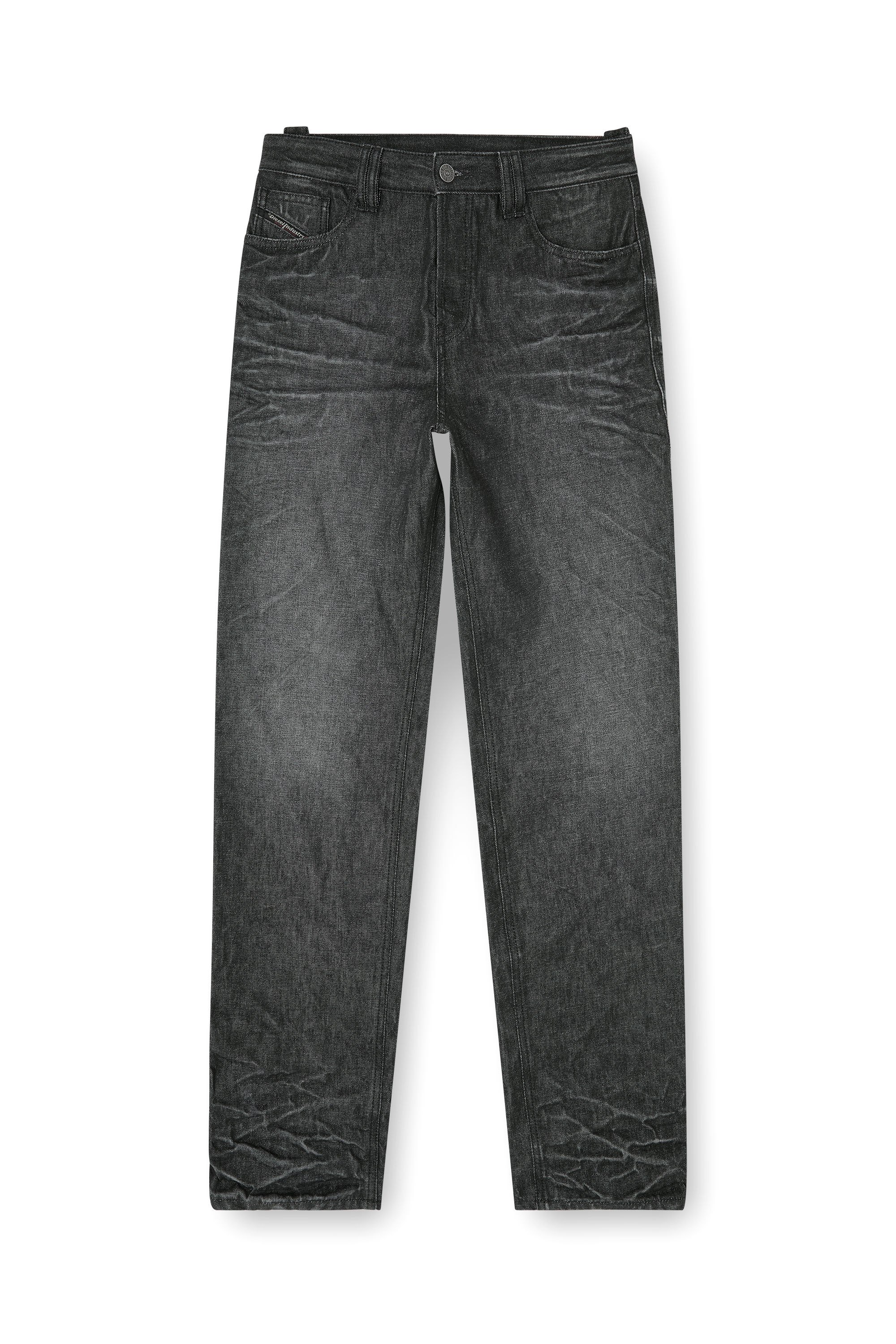 Diesel - Man's Regular Jeans 1991 D-Voeed 09R39, Black/Dark grey - 3