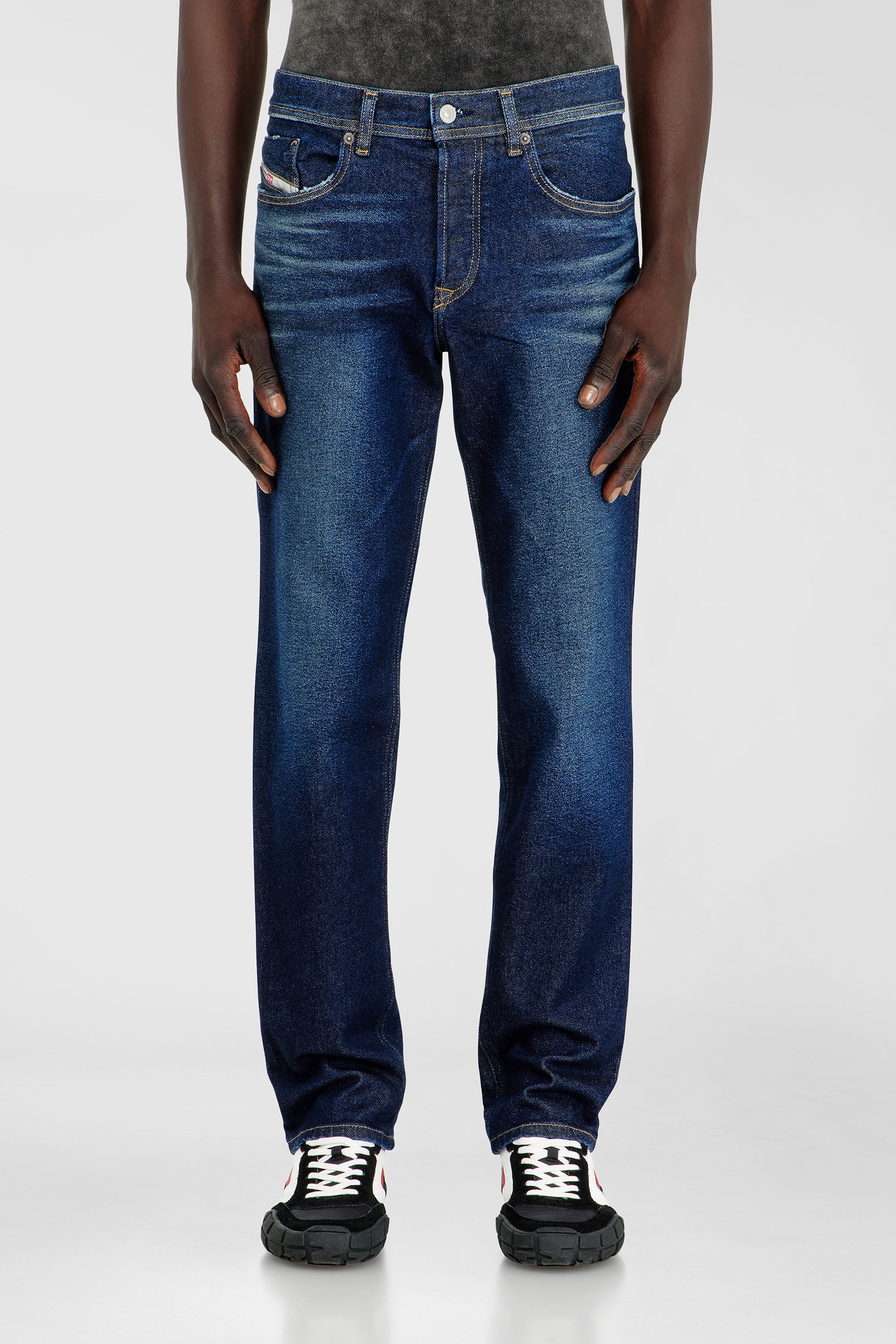 Diesel - Man's Regular Jeans 2023 D-Finitive 0KBBV, Dark Blue - 1
