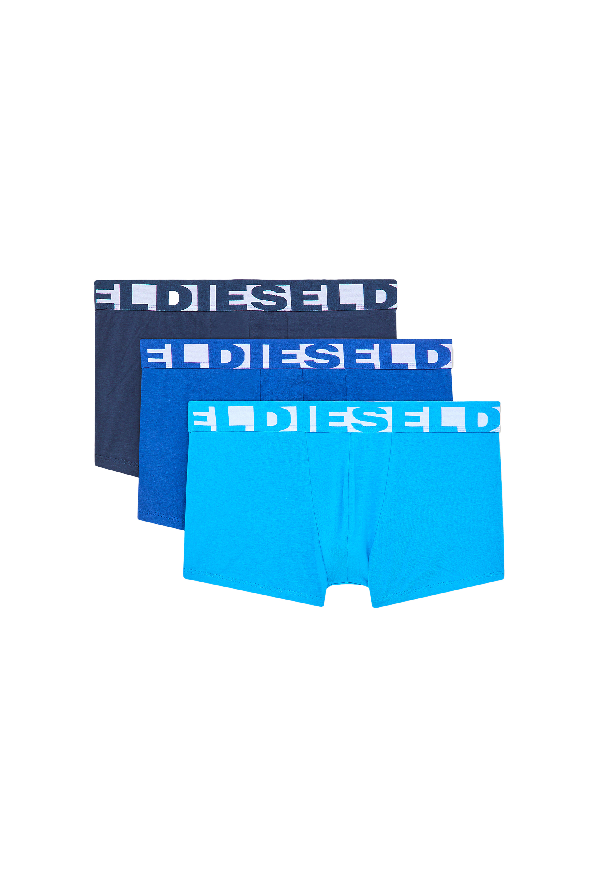 UMBX-SHAWNTHREEPACK, Blue/White - Trunks
