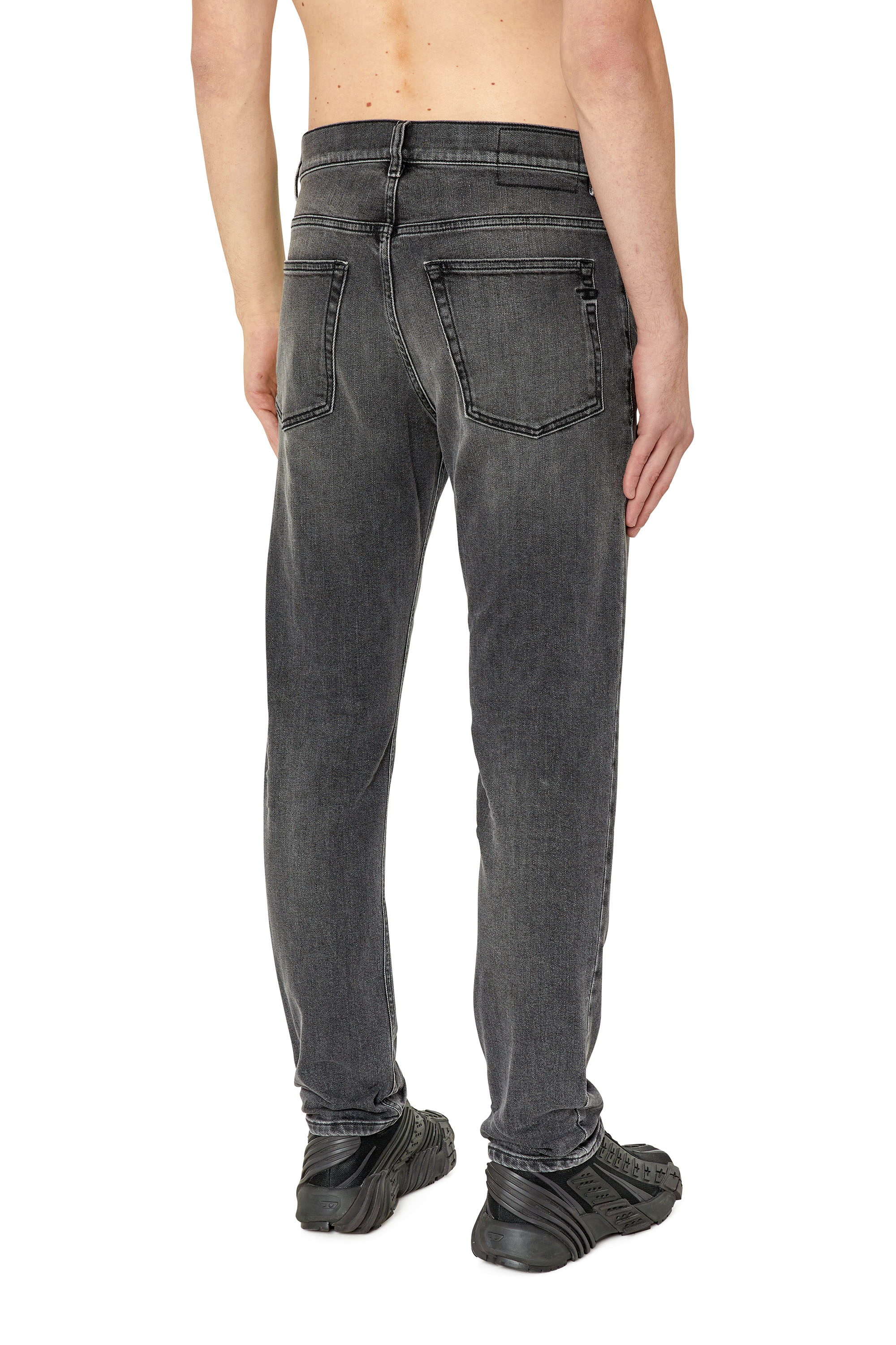Diesel - 2006 D-FINING 09E94 Tapered Jeans, Grey - Image 2
