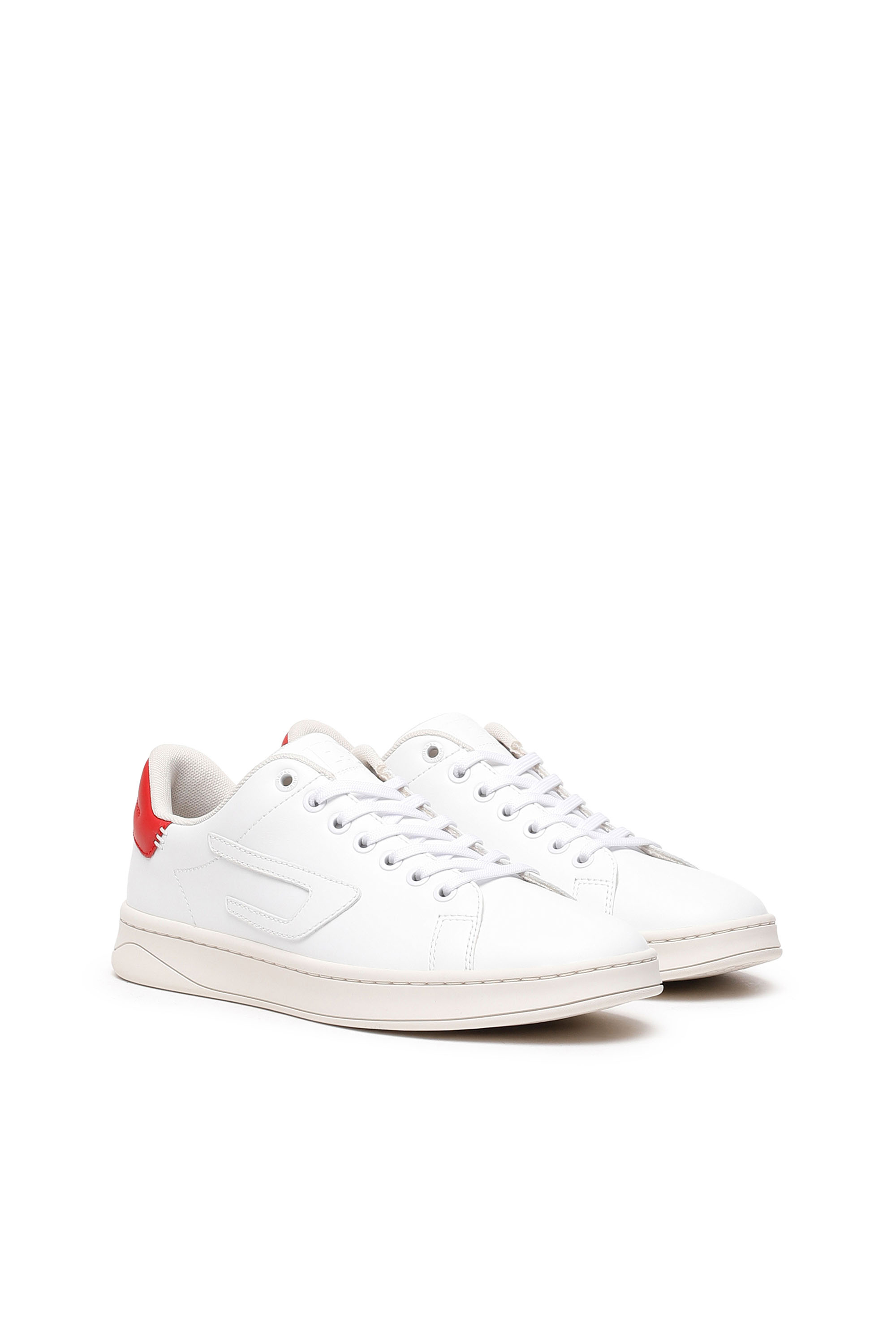 Diesel - S-ATHENE LOW W, White/Red - Image 2