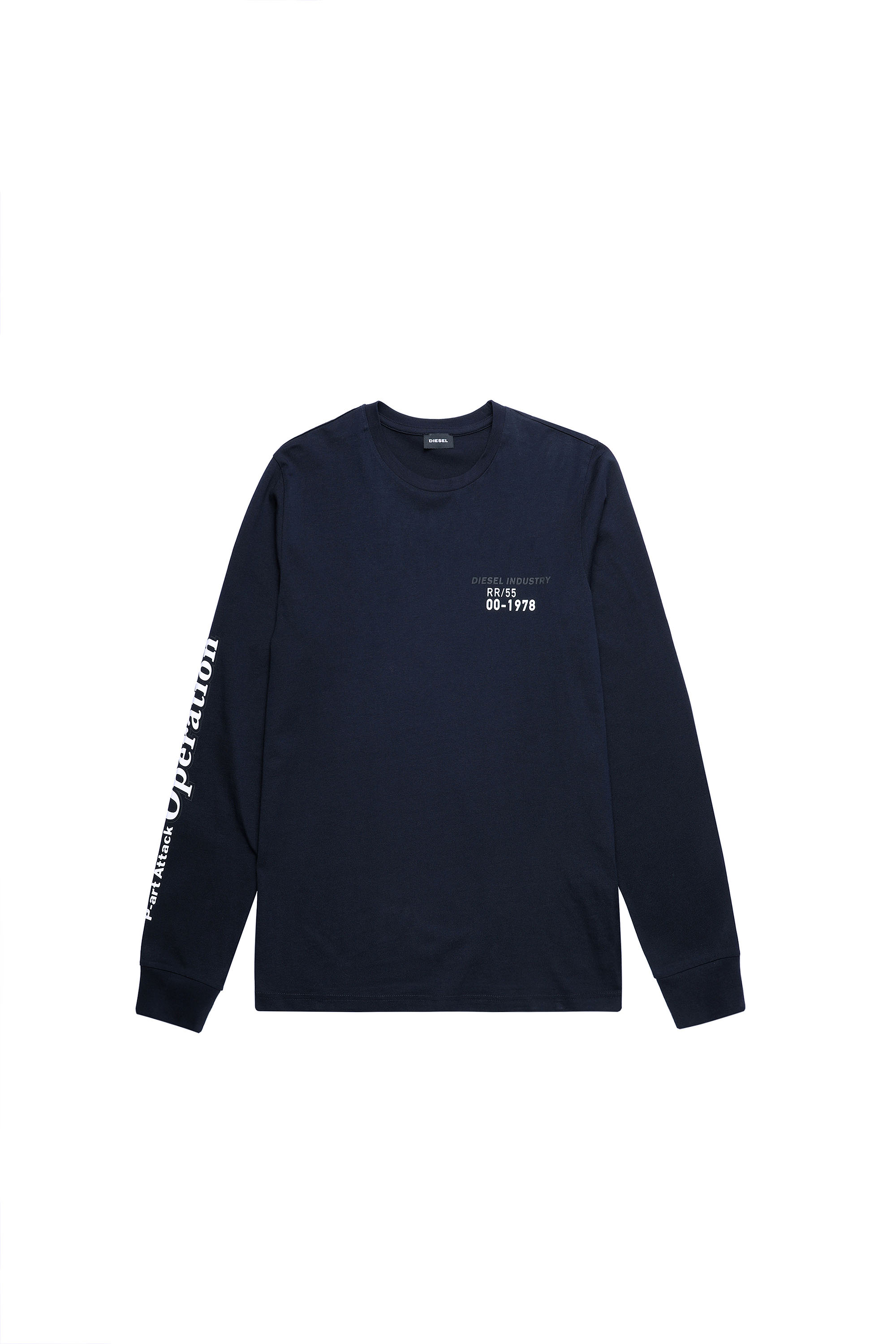 T-DIEGOS-LS-K25, Dark Blue - T-Shirts