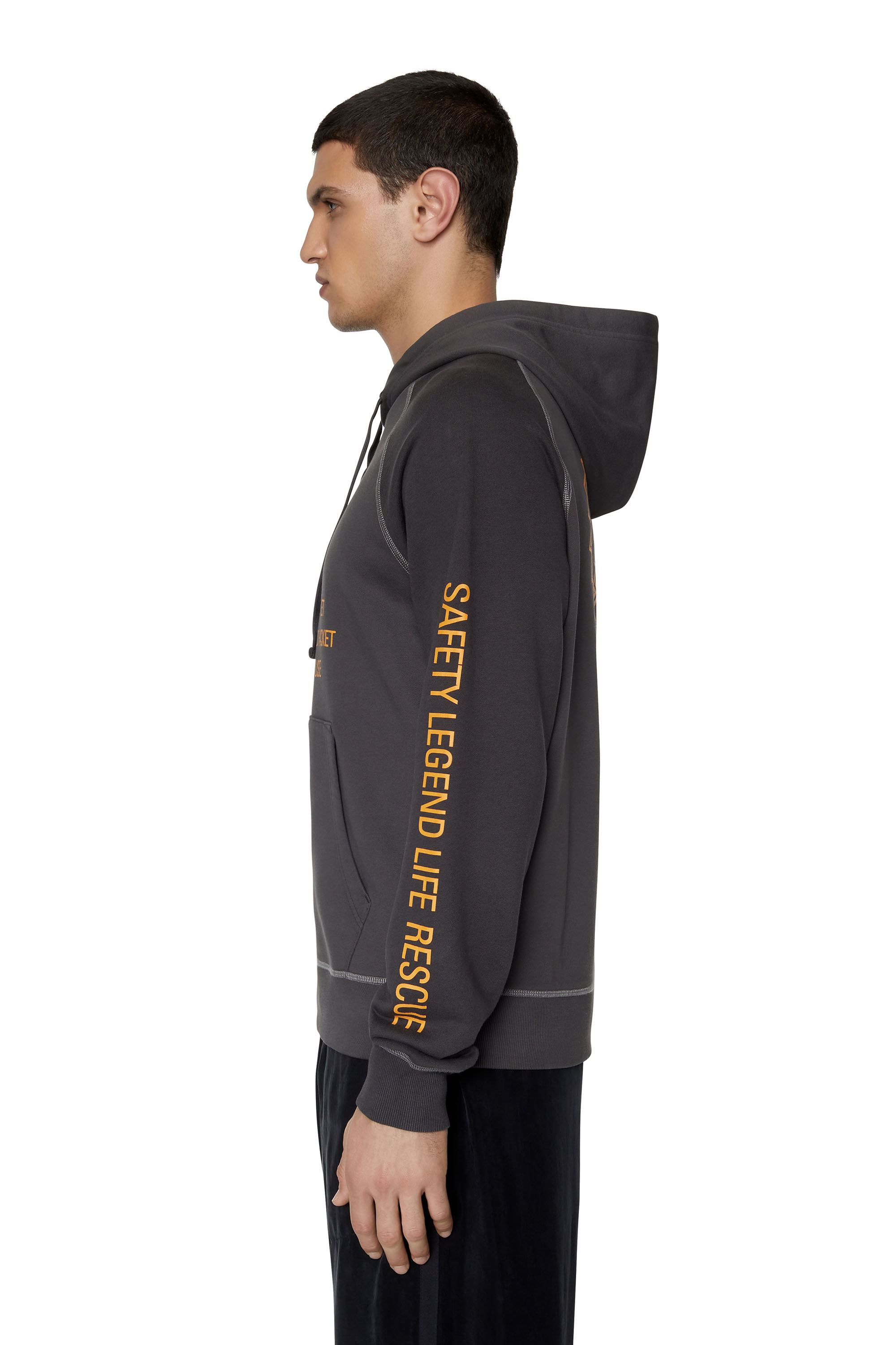 Diesel - S-GIRLAN-HOOD, Dark grey - Image 6