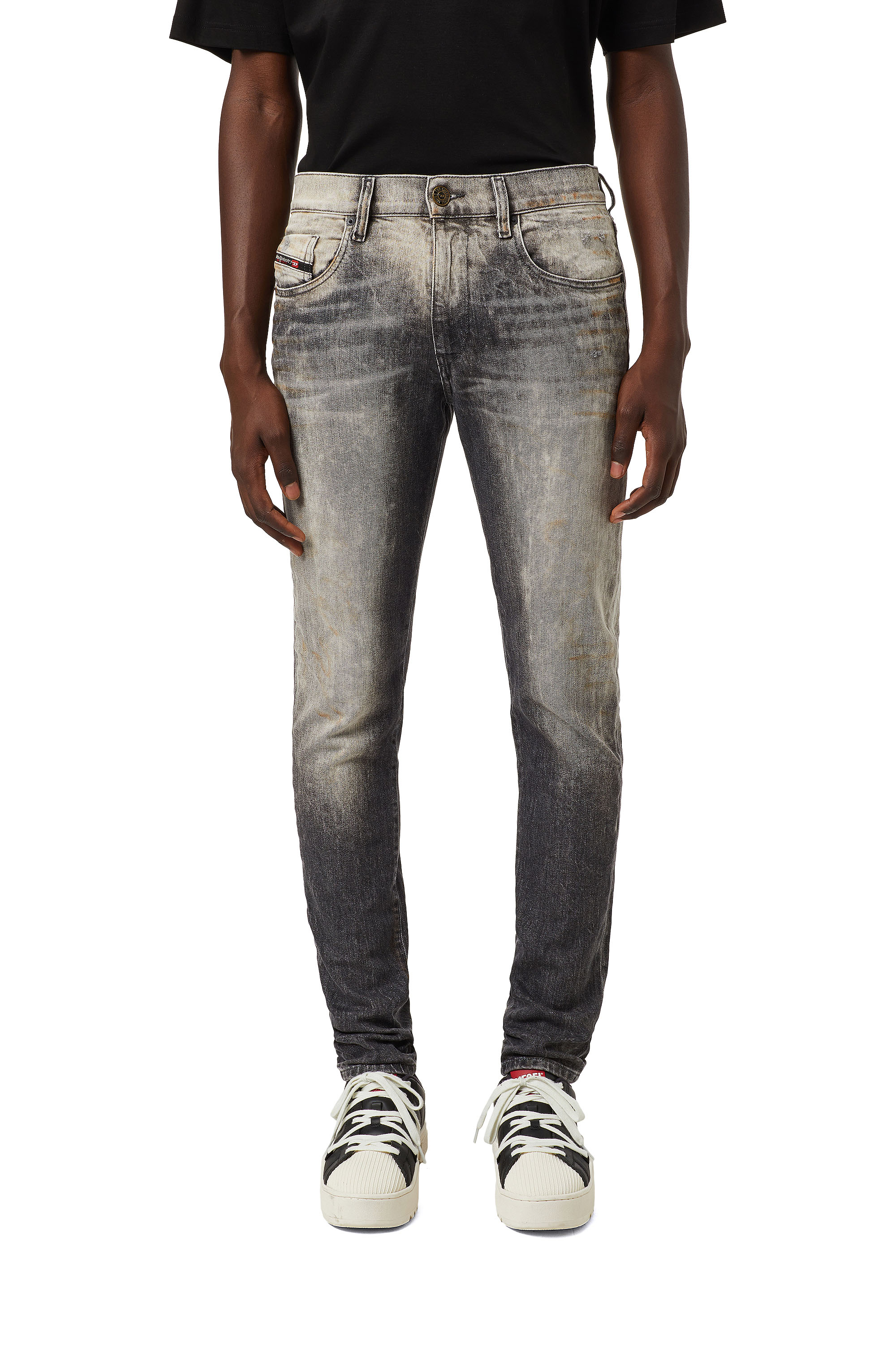 D-Strukt 09A83, Black/Dark grey - Jeans