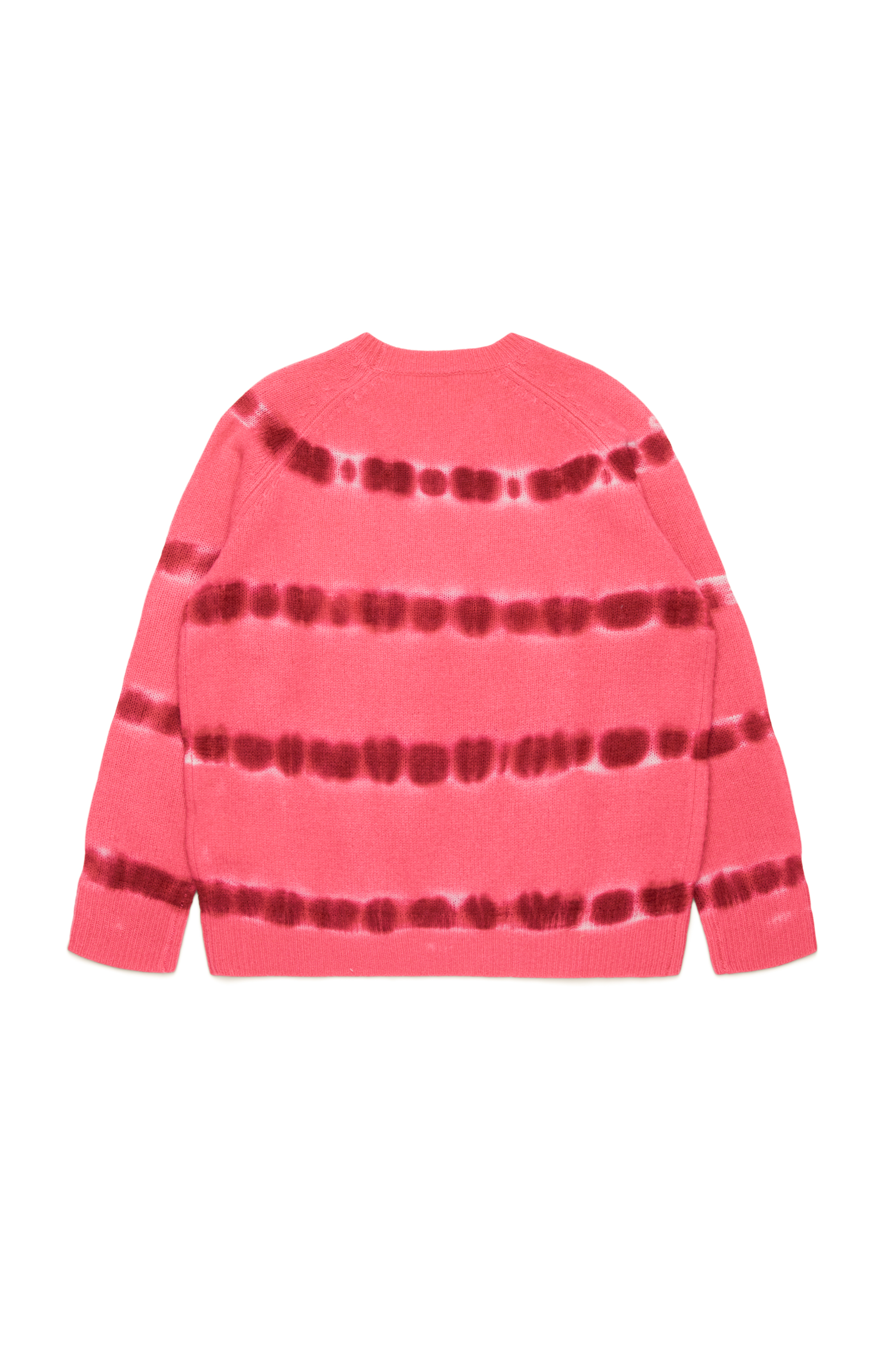 Diesel - KRO OVER, Unisex's Jumper in tie-dye-effect wool in Pink - 2