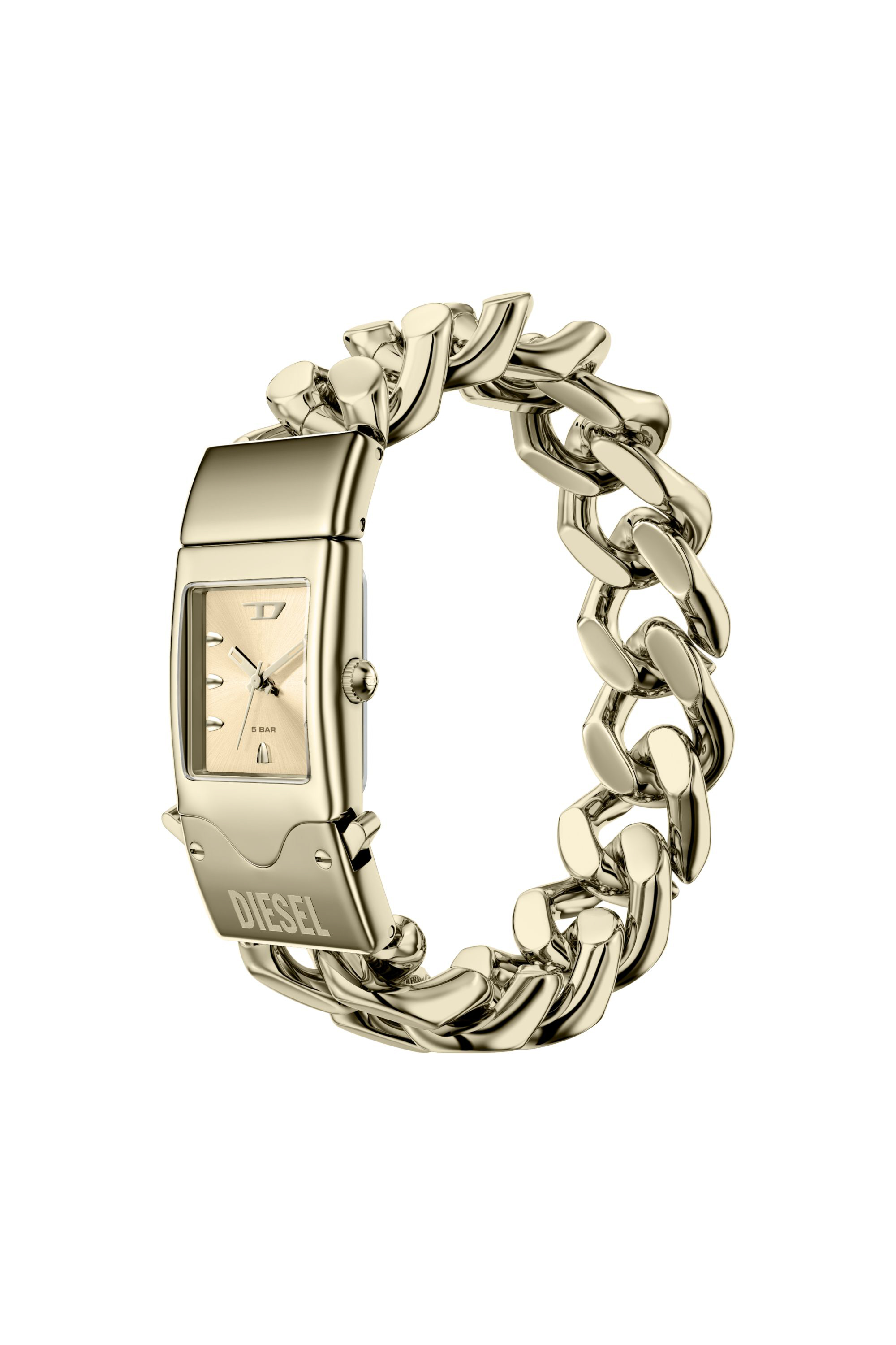 Diesel - DZ2235 WATCH, Man's Closer Gold-Tone Stainless Steel Watch in Gold - 2