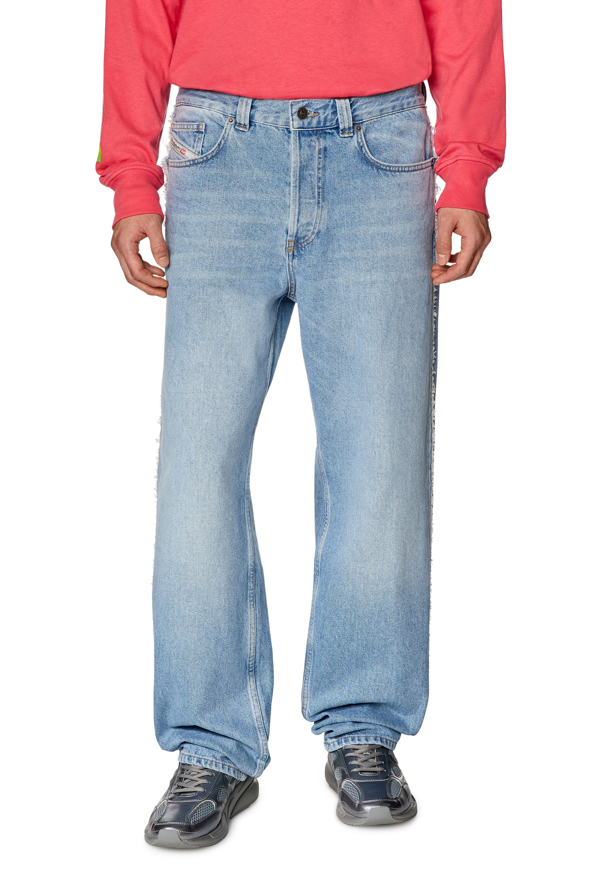 Diesel - 2010 D-Macs 0HLAC Straight Jeans, Light Blue - Image 6