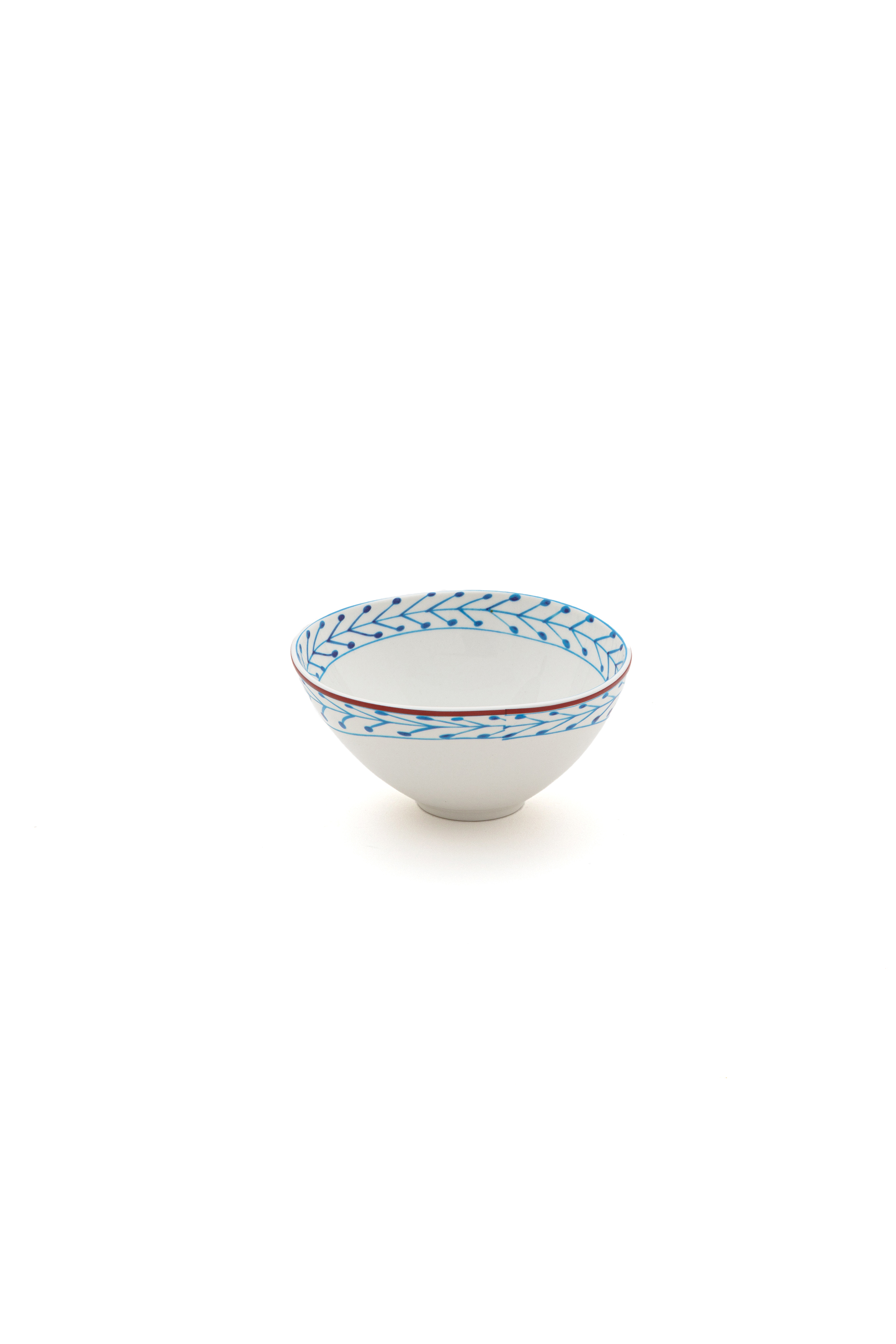 11271 BOWL IN PORCELAIN "CLASSIC ON ACID