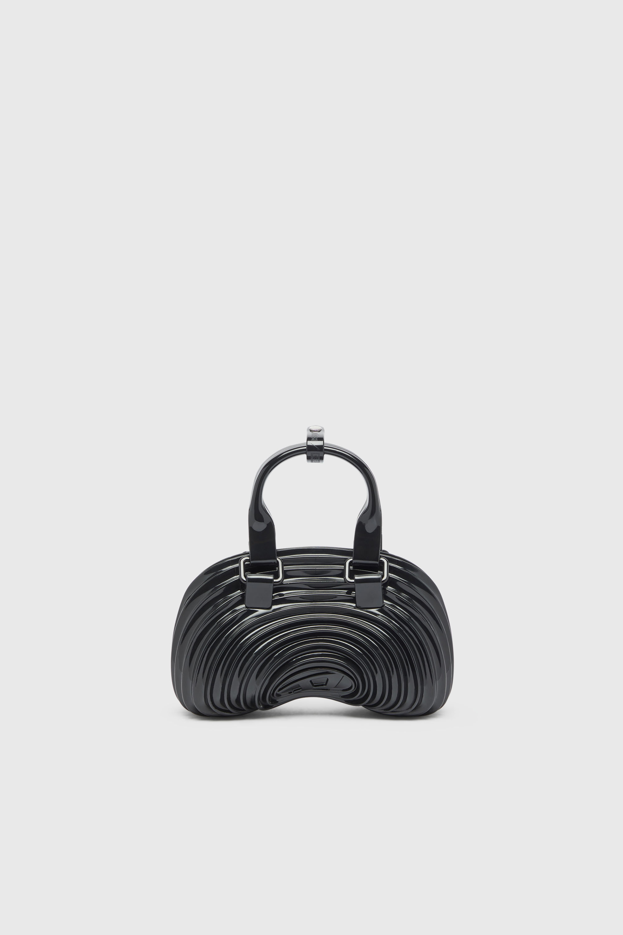 Diesel - MELISSA QUANTUM DOME, Woman's Quantum Dome - Handbag in Melflex&reg; in Black - 2