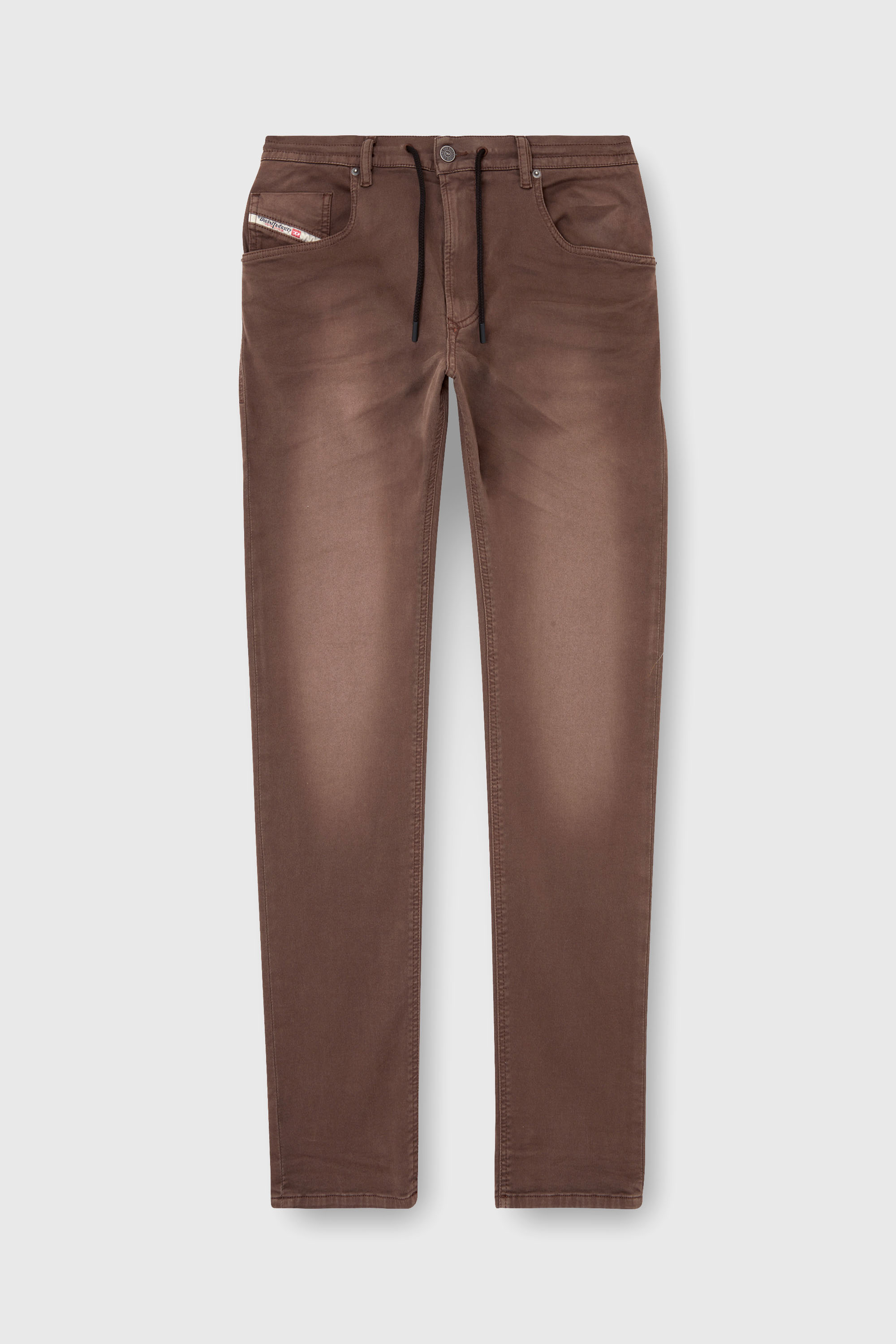 Diesel - Man's Regular 2032 D-Krooley Joggjeans&reg; 0670M, Brown - 4