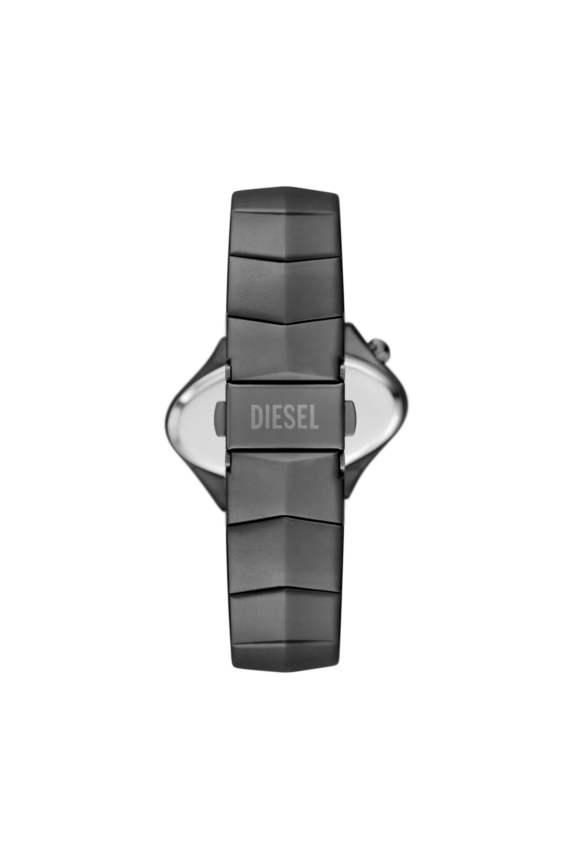 Diesel - DZ2229 WATCH, Man's D-Rush gunmetal Stainless steel watch in Dark grey - 2