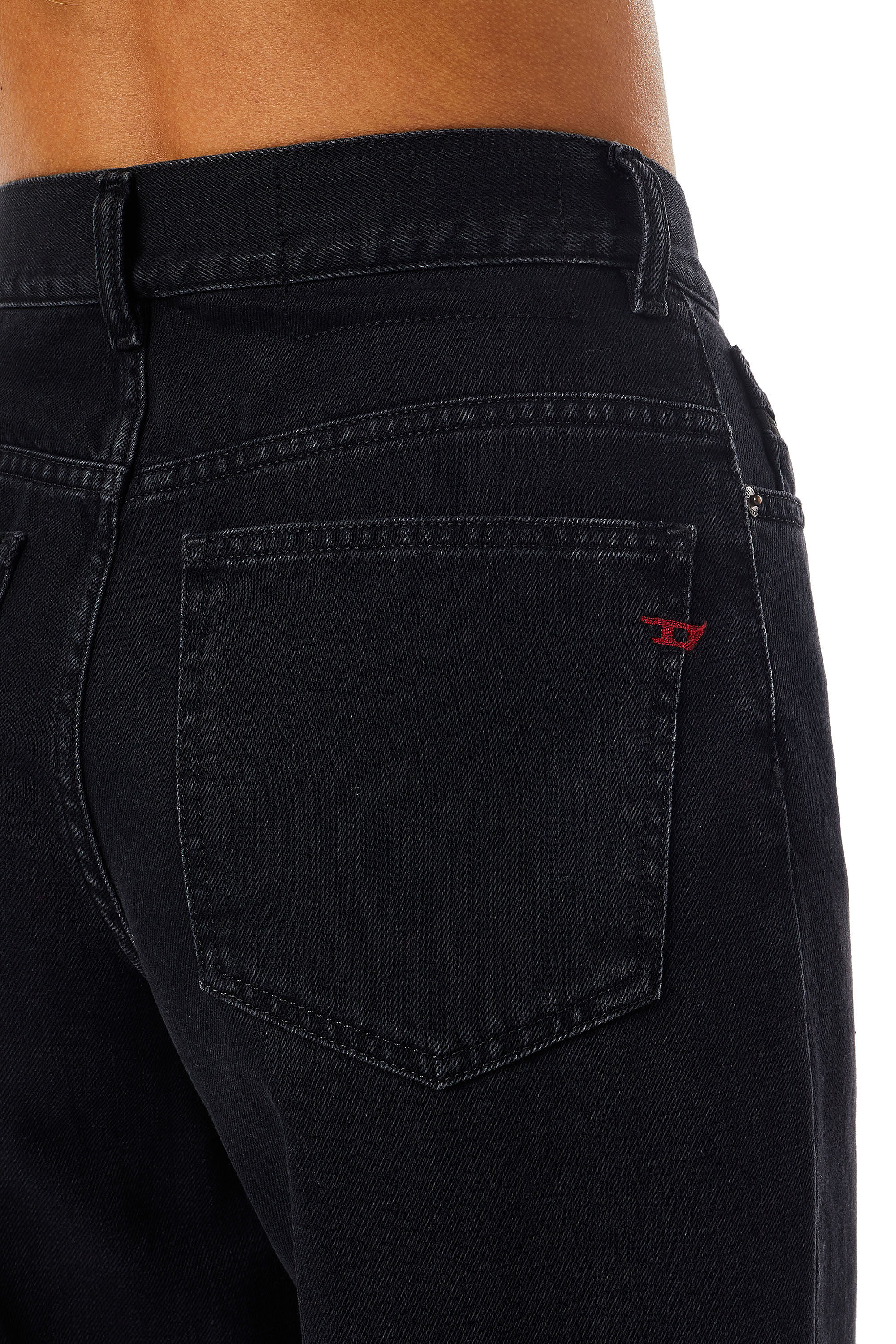 Diesel - Bootcut and Flare Jeans 2000 Widee Z09RL, Black/Dark grey - Image 5