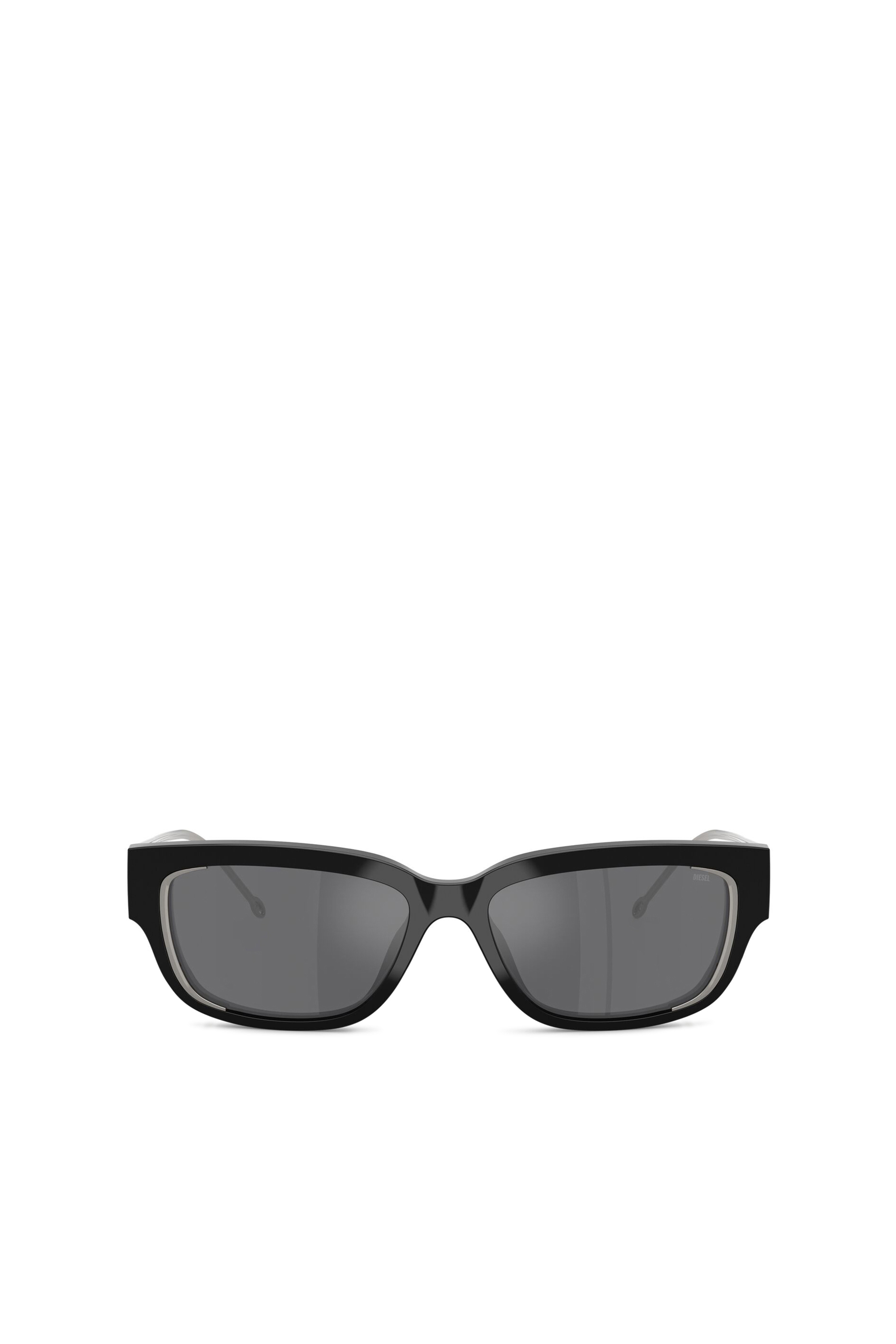 Diesel - 0DL2002 SIZE 56, Unisex's Rectangle sunglasses in Grey - 1