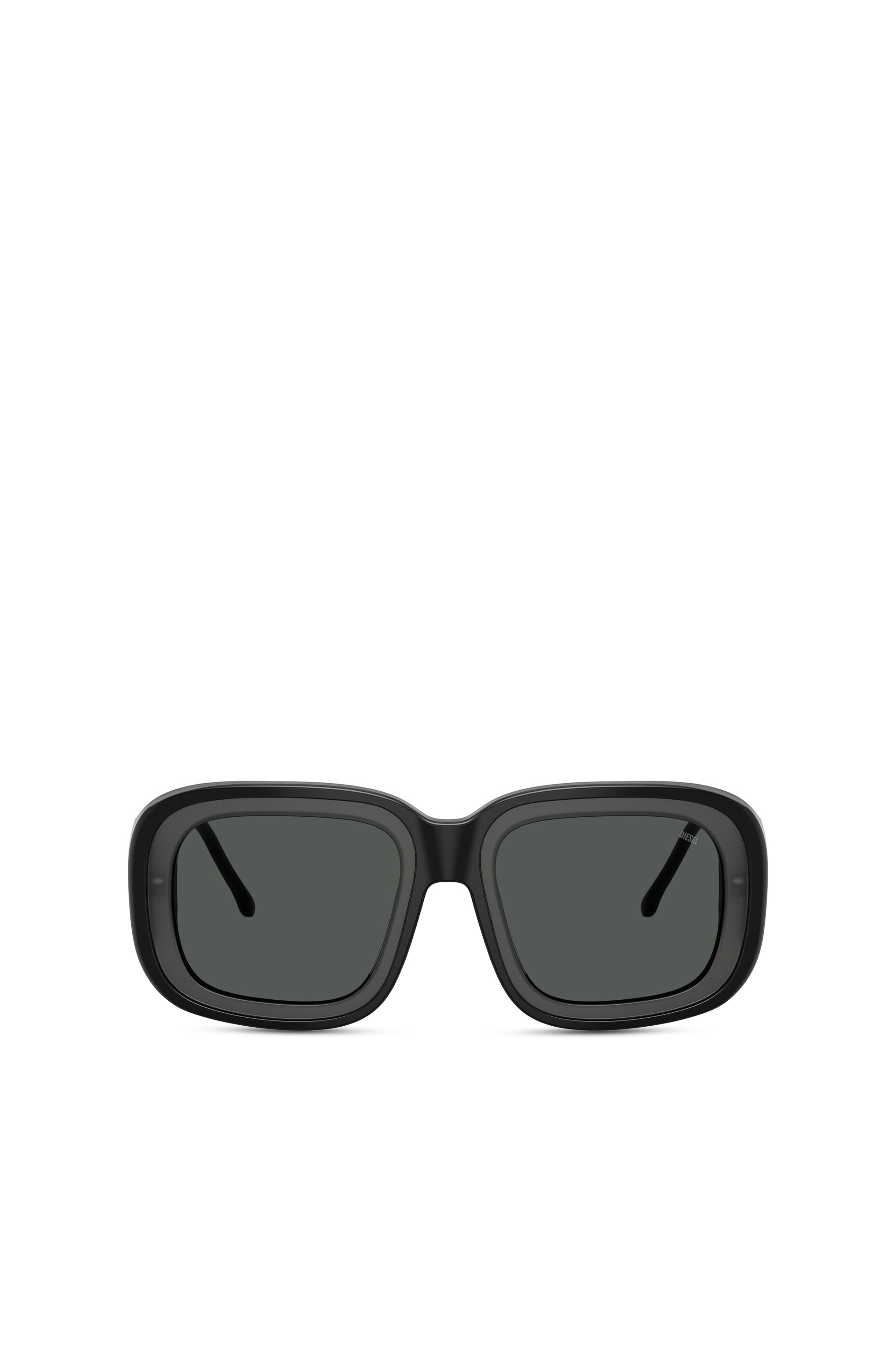 Diesel - 0DL2015U, Unisex's Square sunglasses in Black - 1