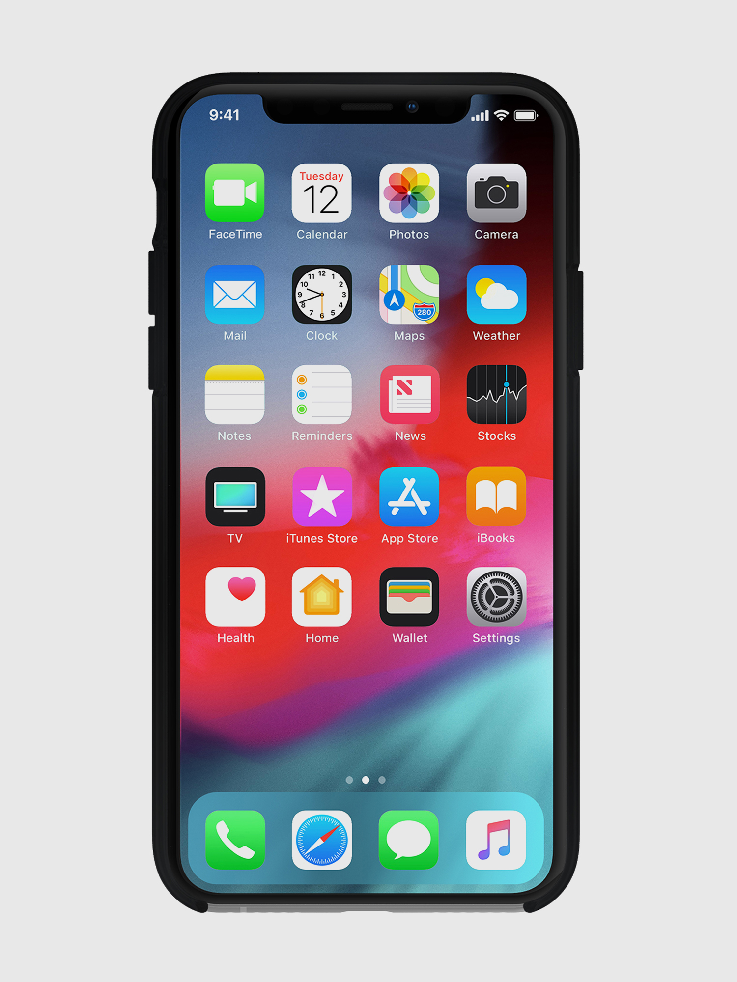 DIESEL PRINTED CO-MOLD CASE FOR IPHONE XS MAX, 