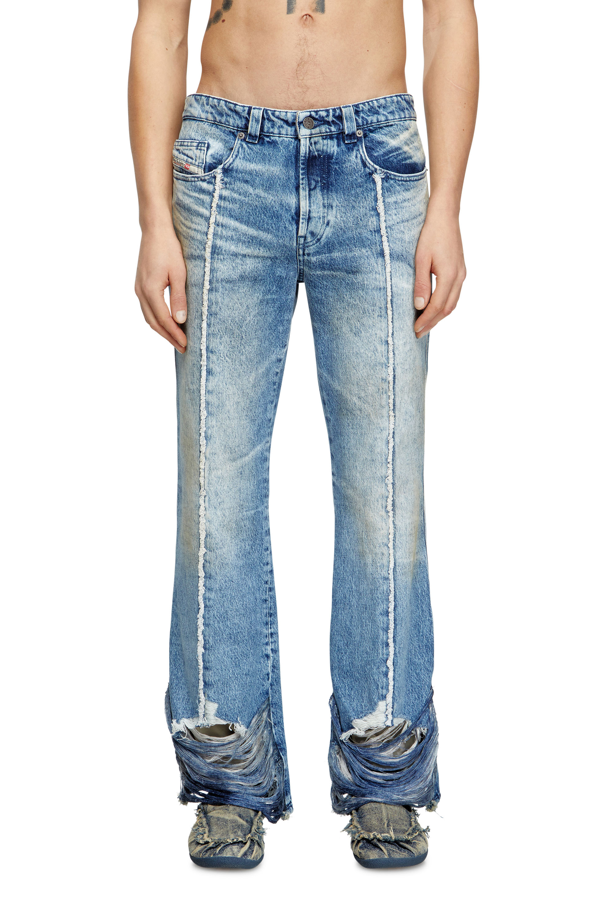 Diesel - Man's Bootcut Jeans 1998 D-Buck 0CMBM, Medium blue - 2