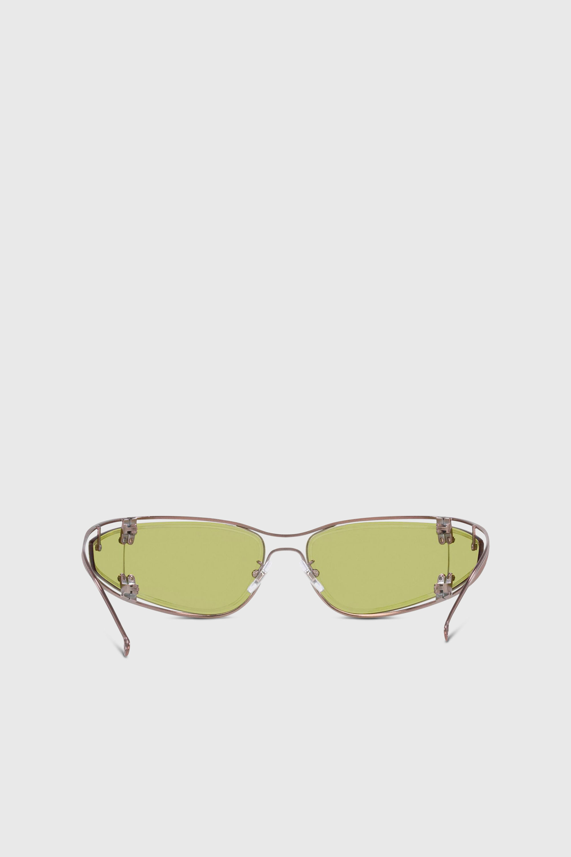 Diesel - 0DL1001, Unisex's Wraparound shape sunglasses in Green - 5