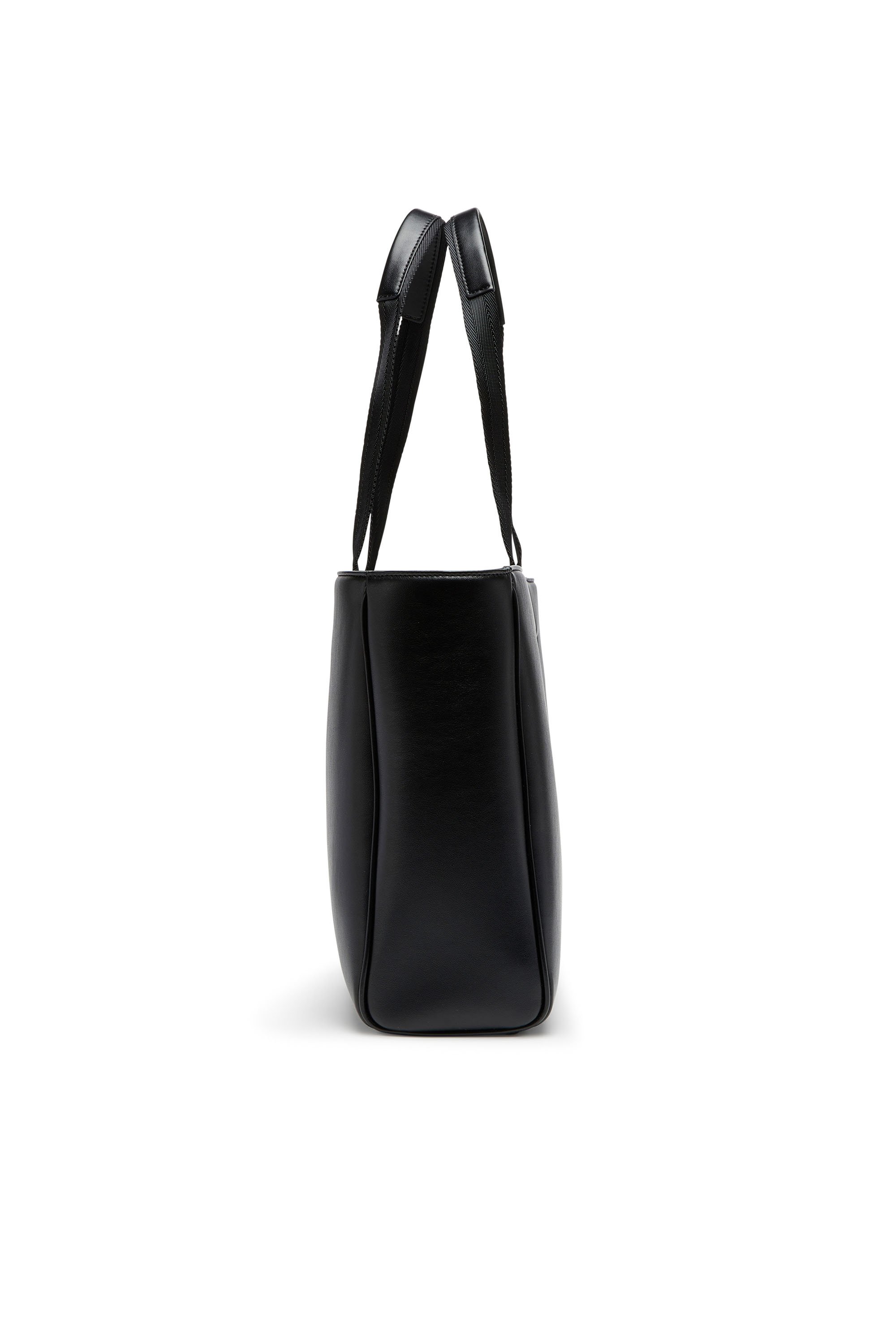 Diesel - HOLI-D SHOPPER EW, Unisex's Holi-D-Square shopper in bonded neoprene in Black - 3