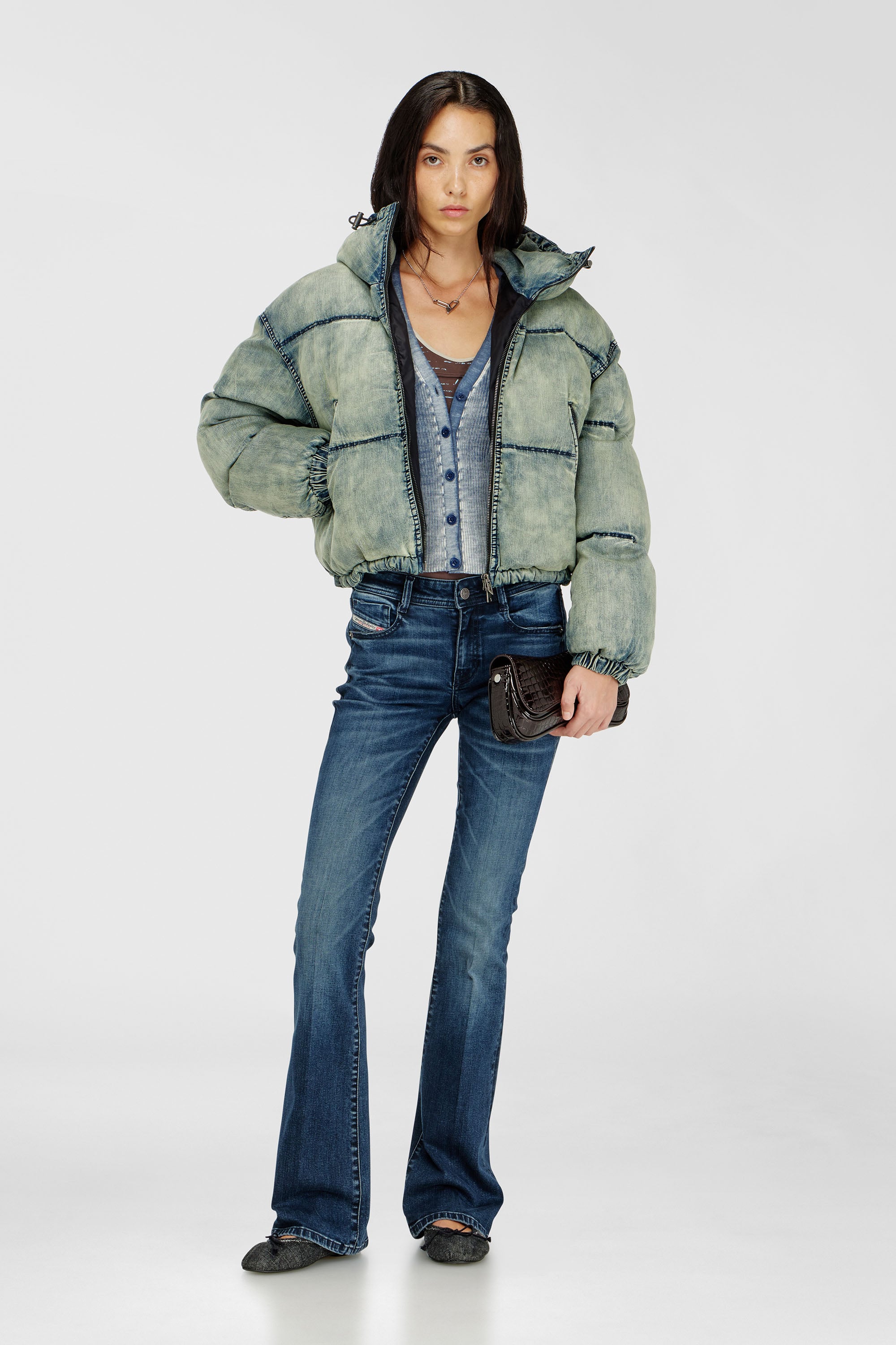 Bootcut Jeans Low Waist 1969 D-Ebbey