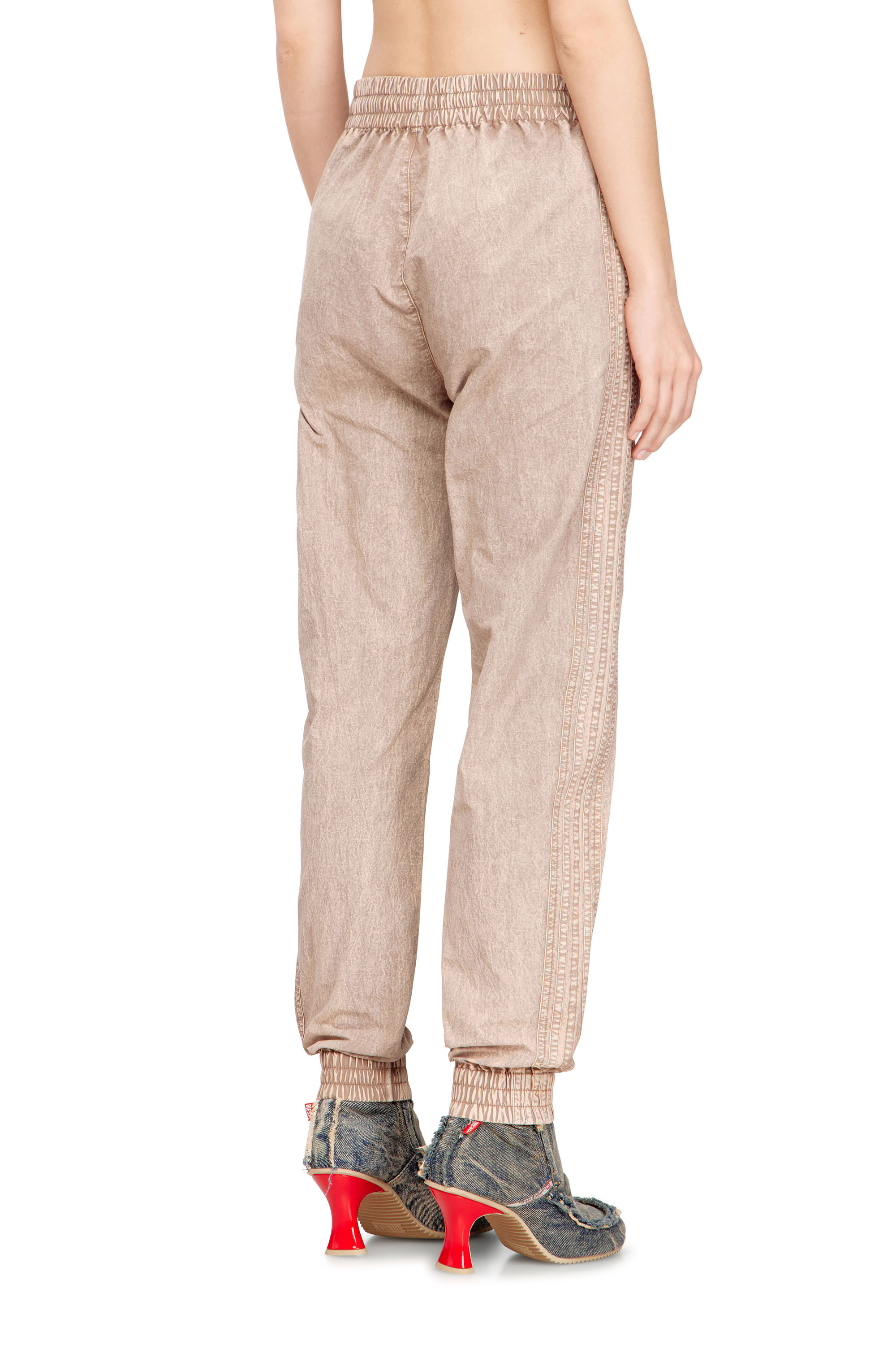 Diesel - P-ARIS, Woman's Track pants in treated Taslan in null - 4
