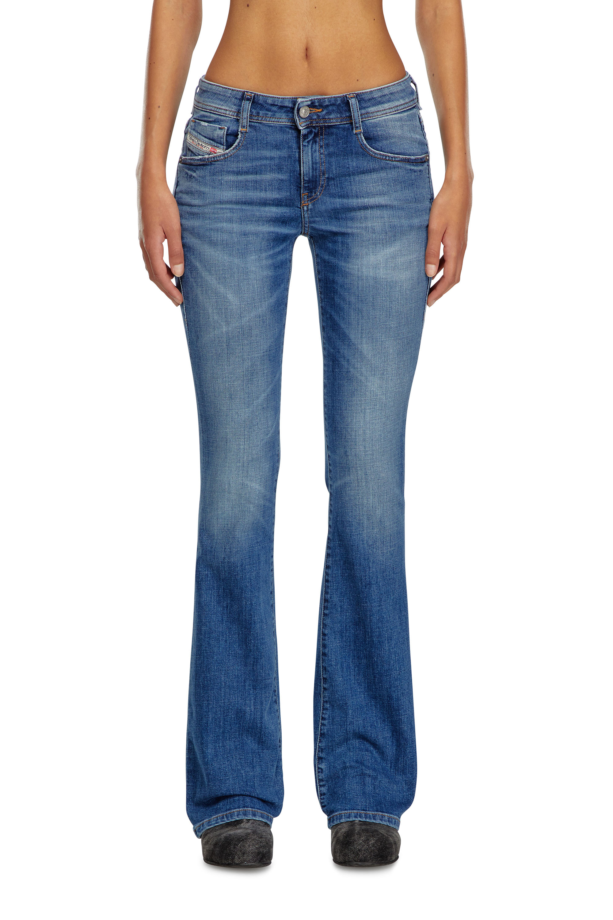 Diesel - Woman's Bootcut Jeans 1969 D-Ebbey 09J33, Medium blue - 3