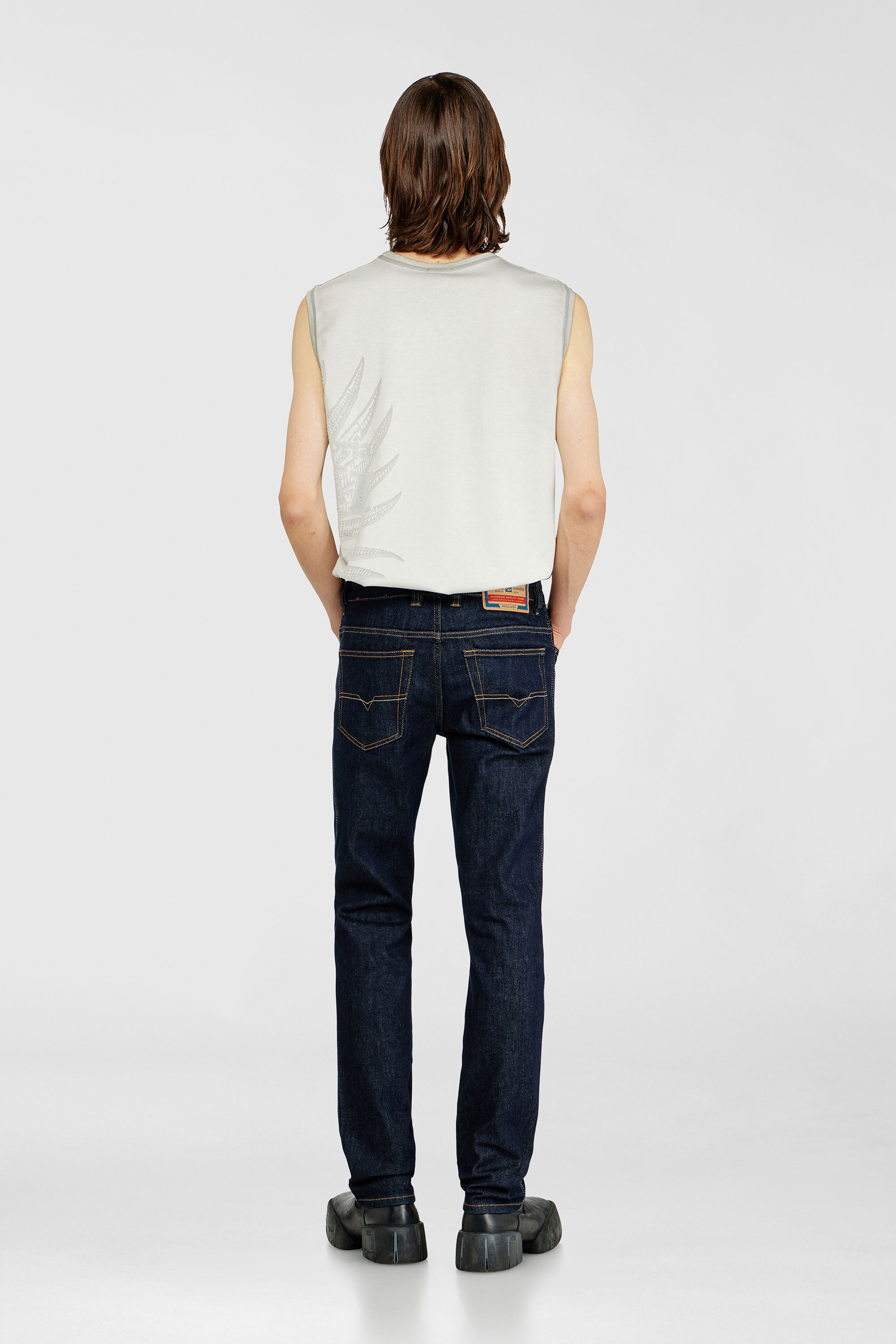 Diesel - Man's Slim Jeans 1993 D-Vyl 0DBEJ, Dark Blue - 3
