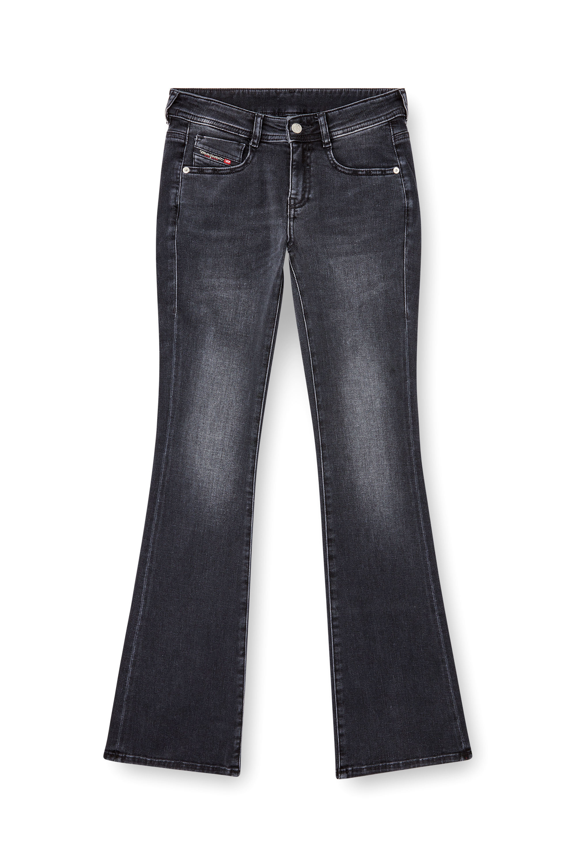 Diesel - Woman's Bootcut Jeans 1969 D-Ebbey 0DBDN, Black/Dark grey - 3