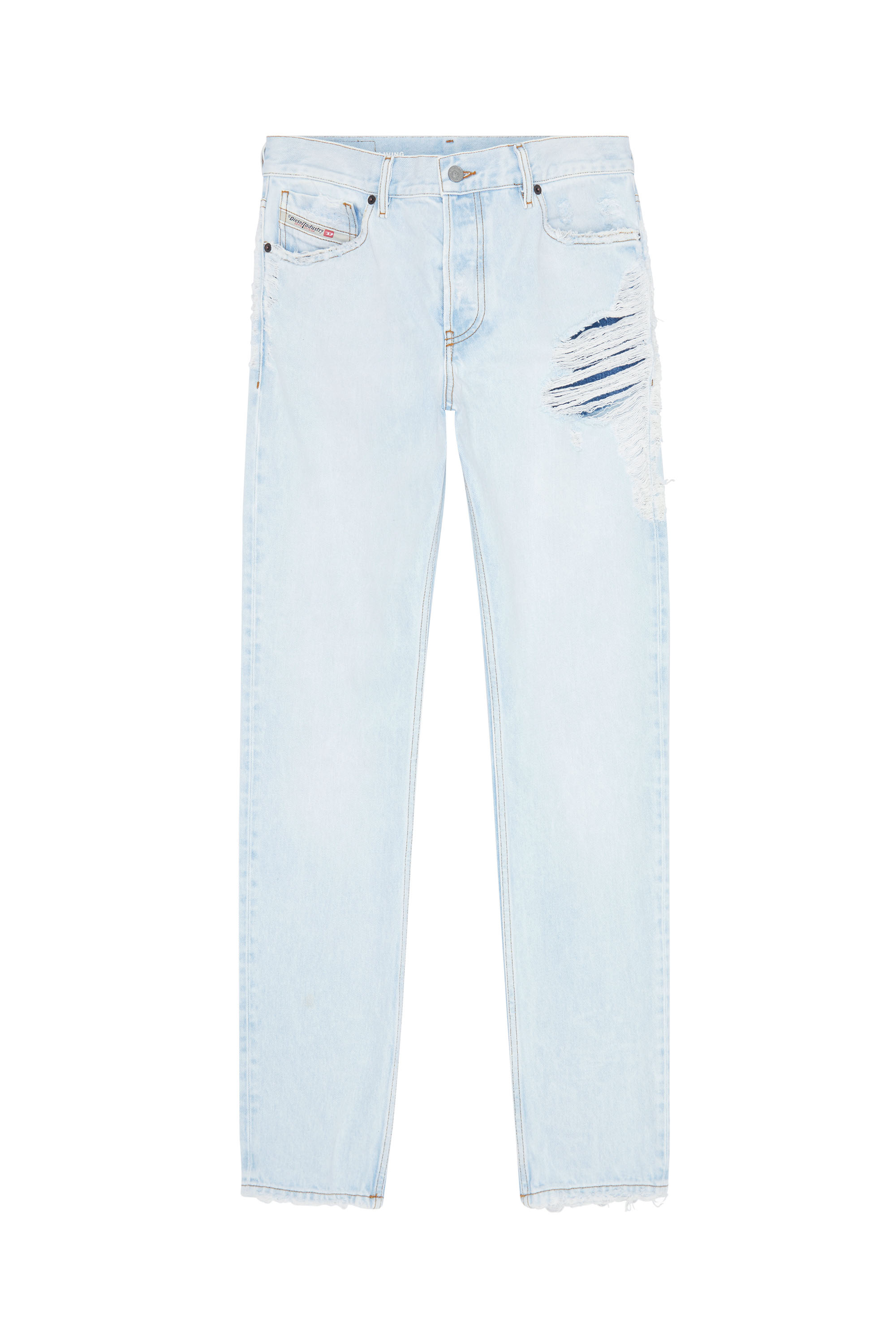 Diesel - 1995 D-Sark 007M6 Straight Jeans, Light Blue - Image 5
