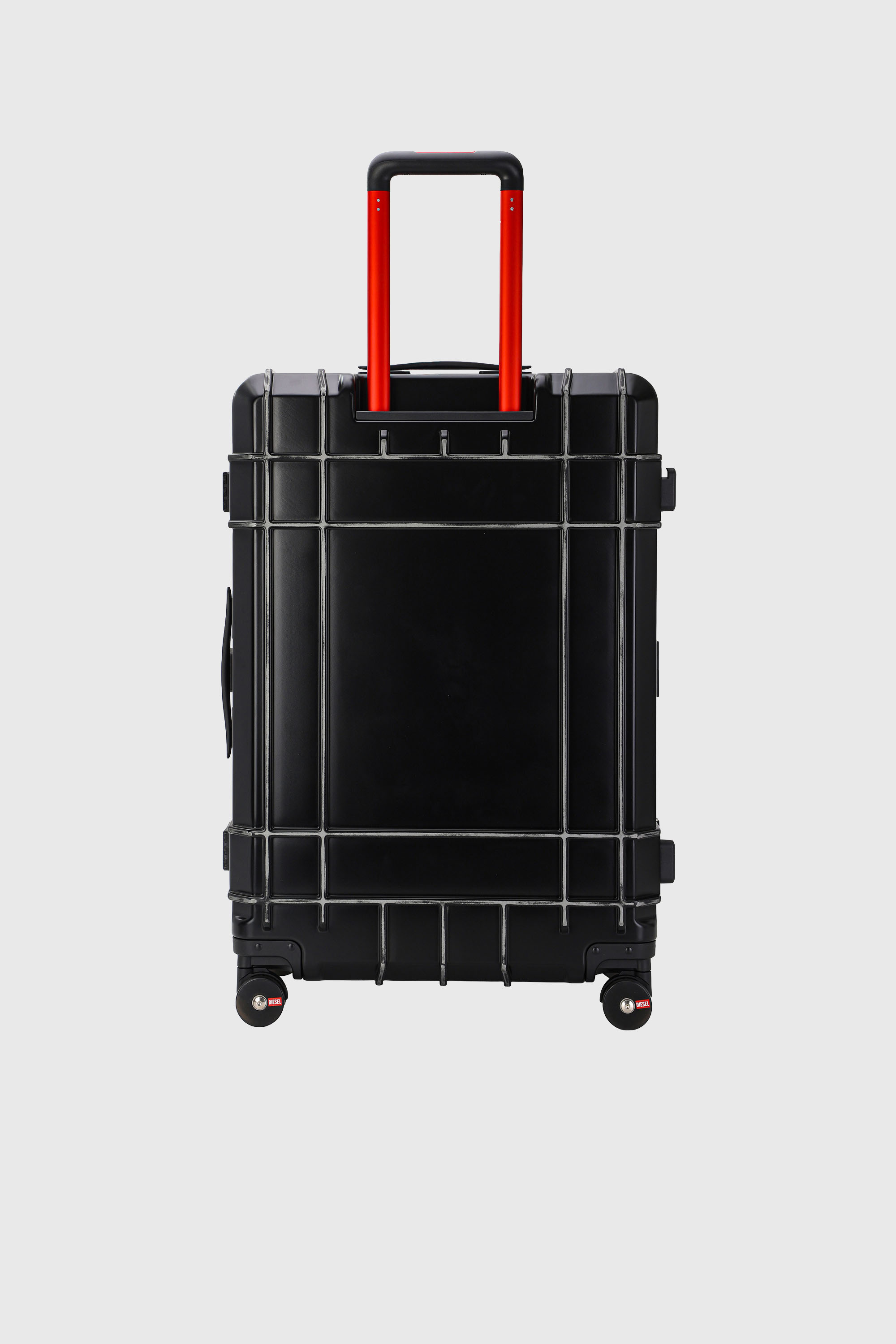 Diesel - DIESEL PC STRONG IMAGE TROLLEY- DSL003, Unisex's Rugged suitcase size L in Black - 2