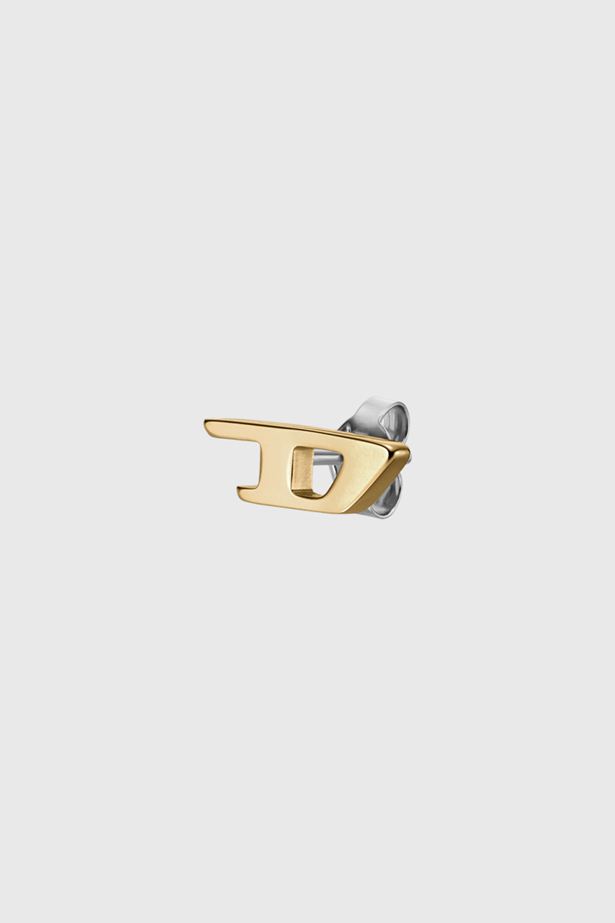 Gold-tone Stainless steel stud earring