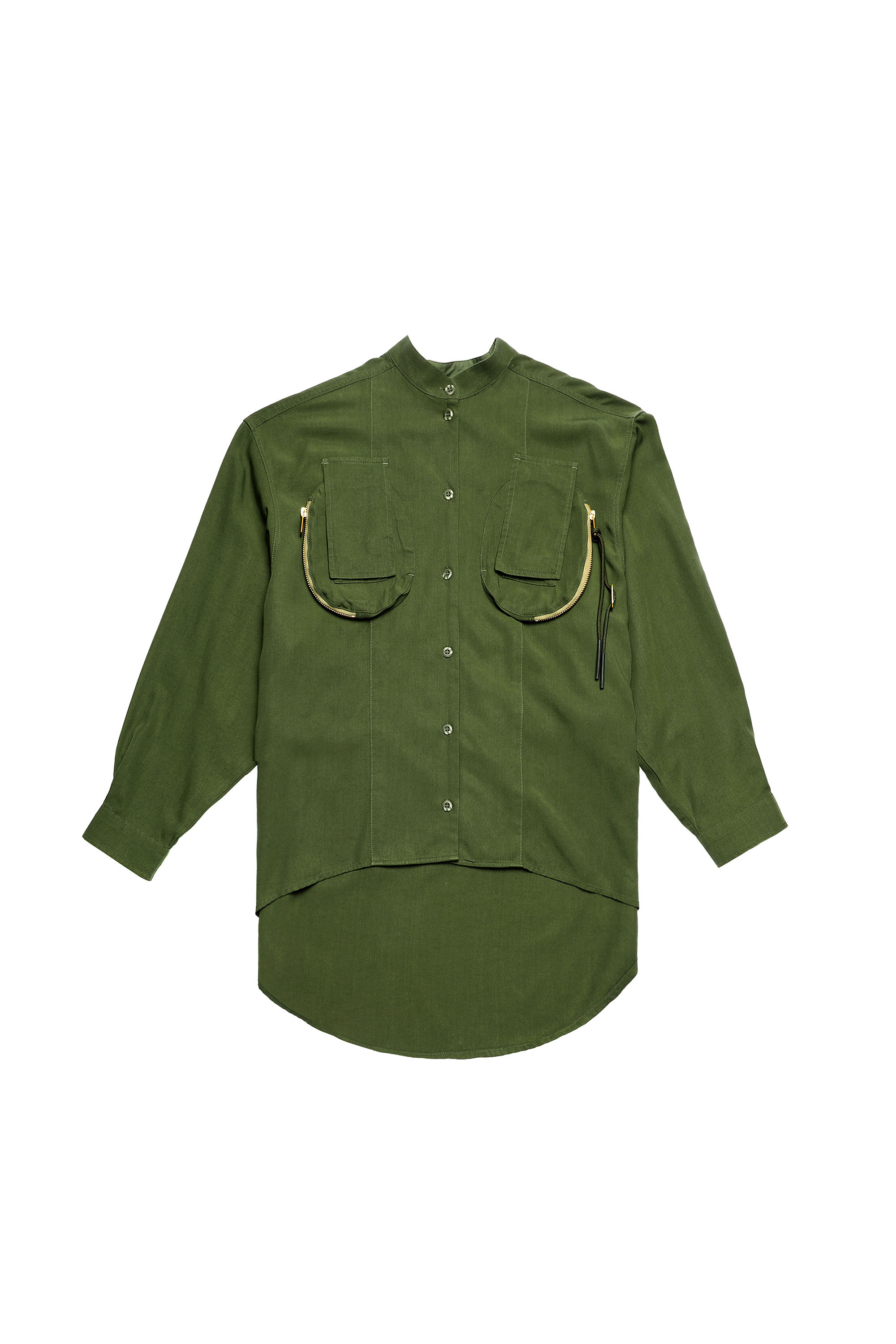C-EILEEN, Olive Green - Shirts