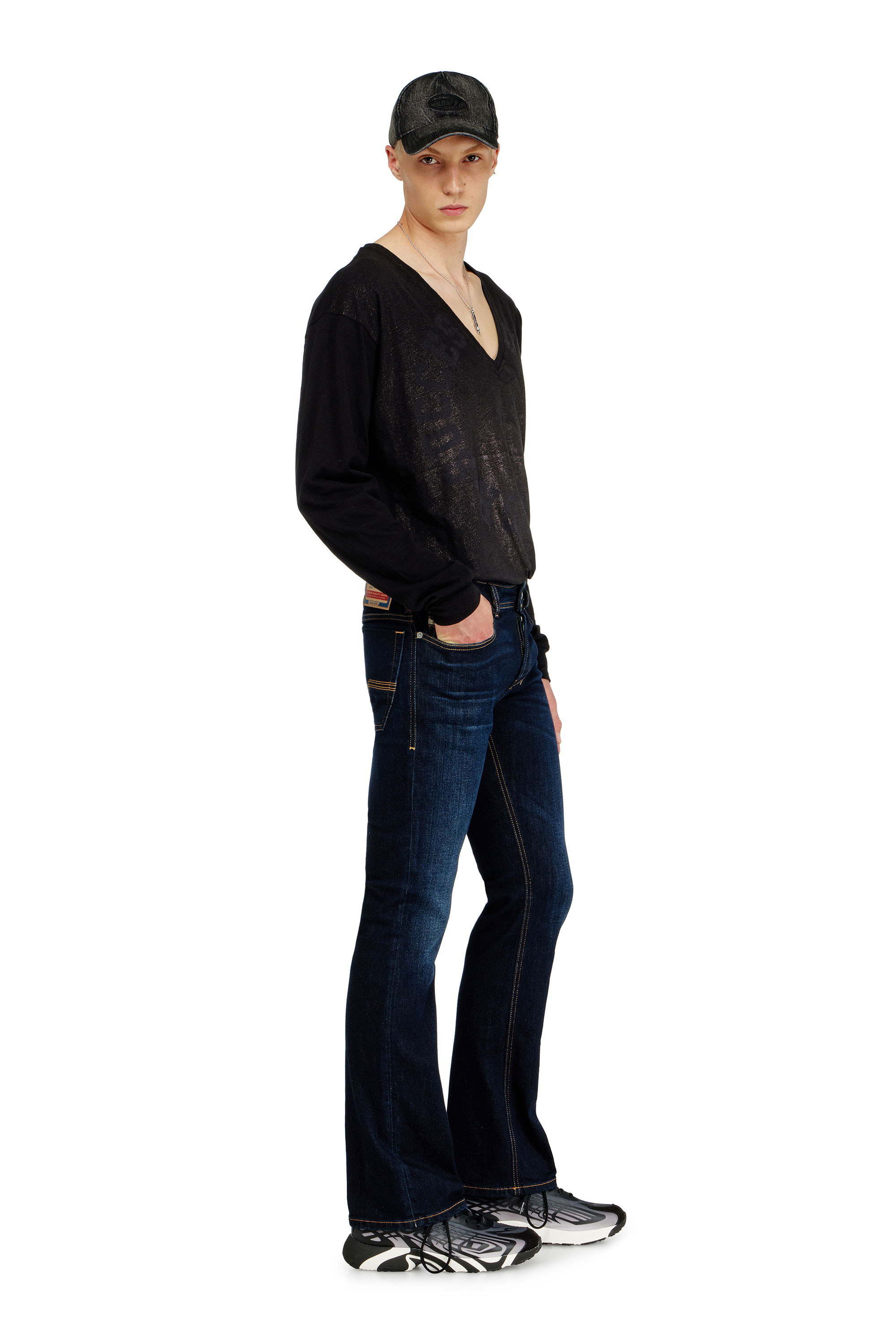 Diesel - Man's Bootcut Jeans 2007 Zatiny 09Q15, Dark Blue - 2