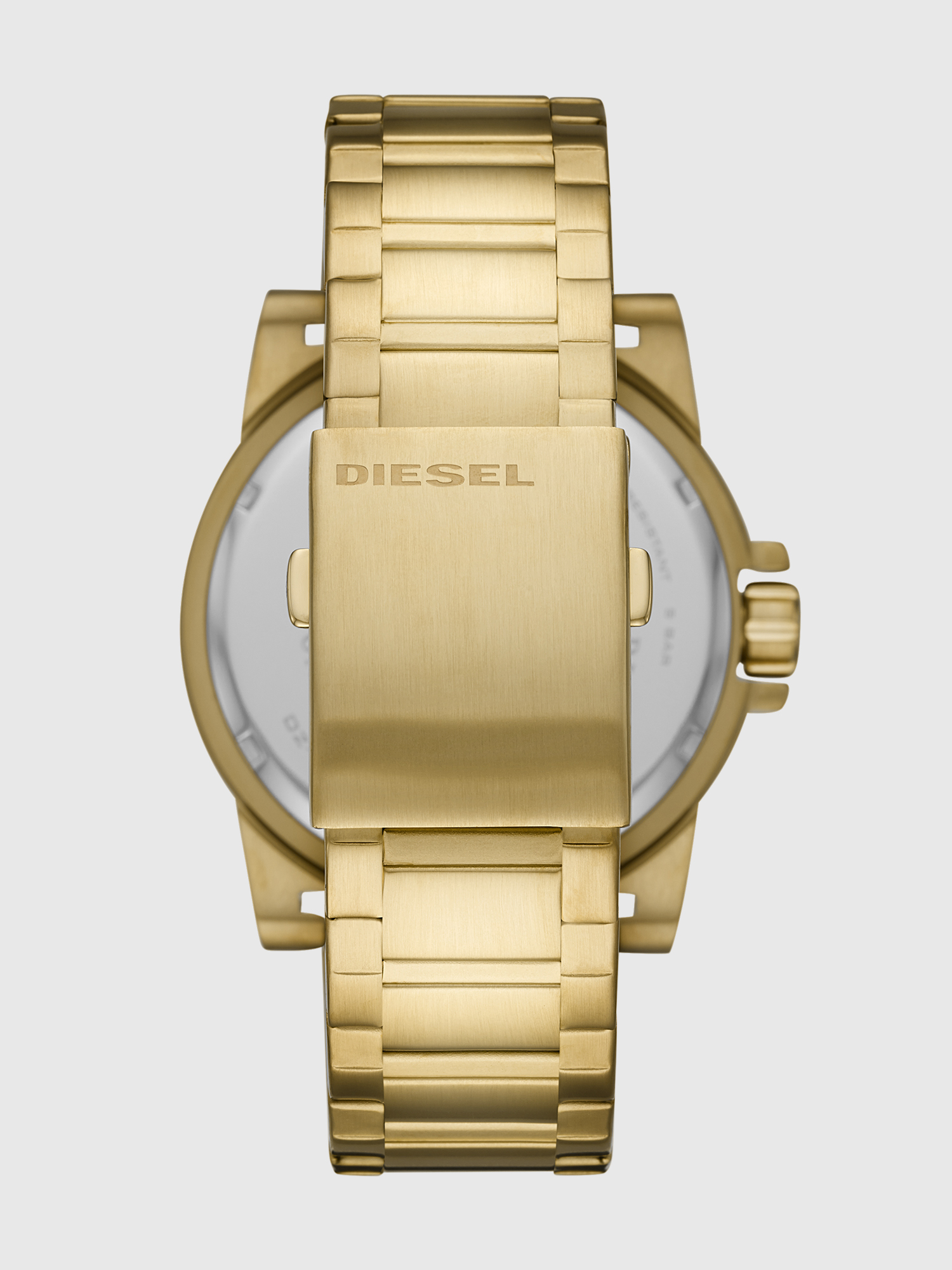 Diesel - DZ1912, Man's D-48 Three-Hand Gold-Tone Stainless Steel Watch in Gold - 3