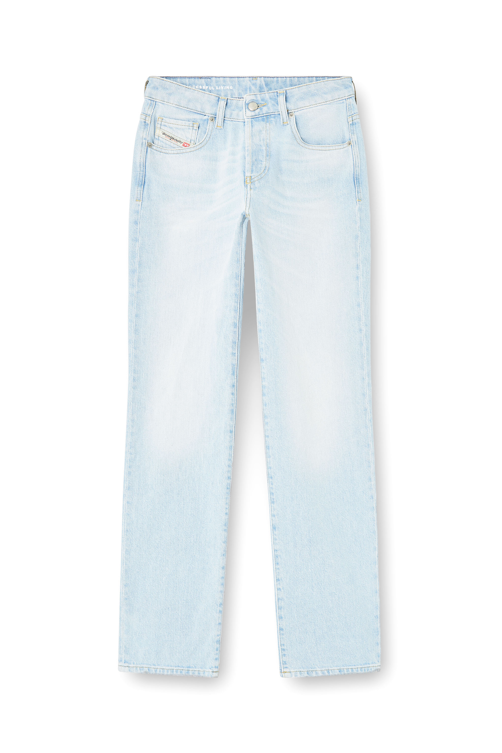 Regular Jeans 1989 D-Mine 09M11, Light Blue Diesel - Woman's Regular Jeans 1989 D-Mine 09M11, Light Blue - 2
